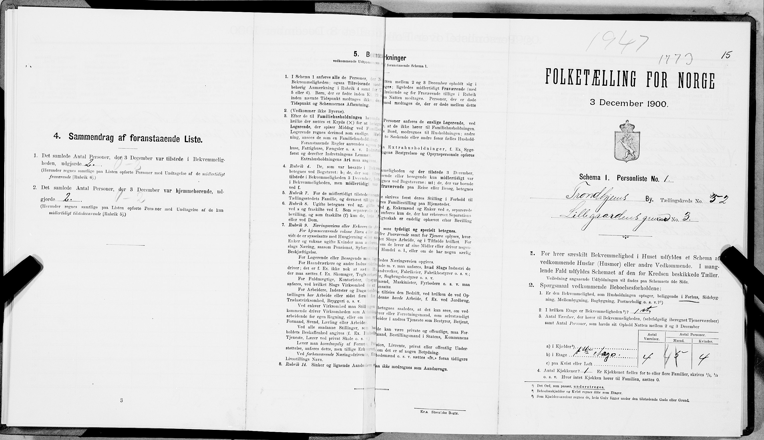 SAT, Folketelling 1900 for 1601 Trondheim kjøpstad, 1900, s. 8734