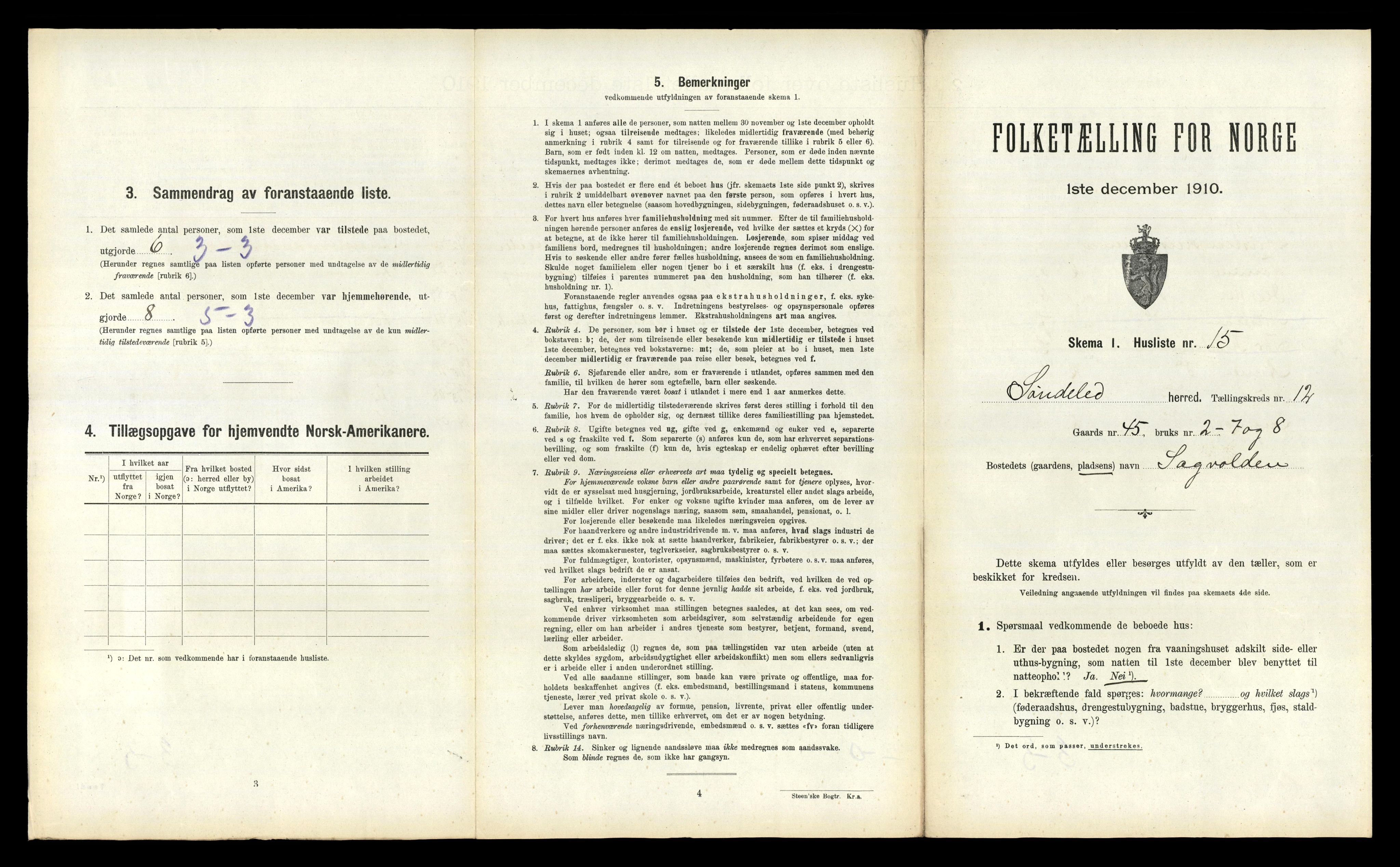 RA, Folketelling 1910 for 0913 Søndeled herred, 1910, s. 950