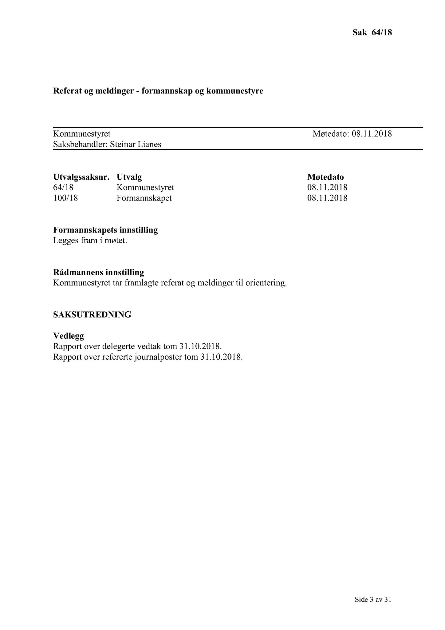 Klæbu Kommune, TRKO/KK/01-KS/L011: Kommunestyret - Møtedokumenter, 2018, s. 1483