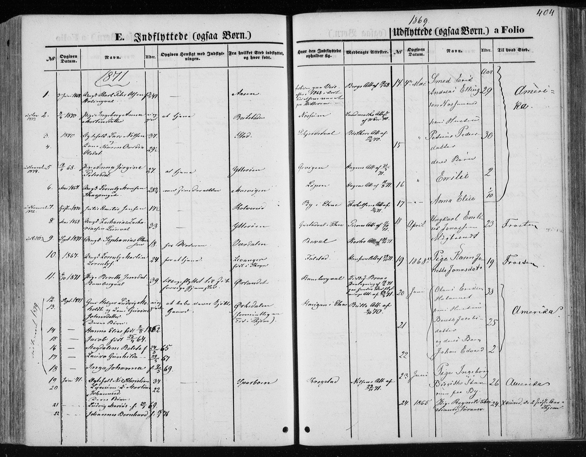 Ministerialprotokoller, klokkerbøker og fødselsregistre - Nord-Trøndelag, SAT/A-1458/717/L0157: Ministerialbok nr. 717A08 /1, 1863-1877, s. 404