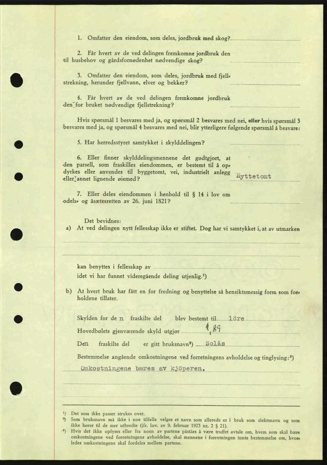 Tønsberg sorenskriveri, AV/SAKO-A-130/G/Ga/Gaa/L0017a: Pantebok nr. A17a, 1945-1945, Dagboknr: 1271/1945