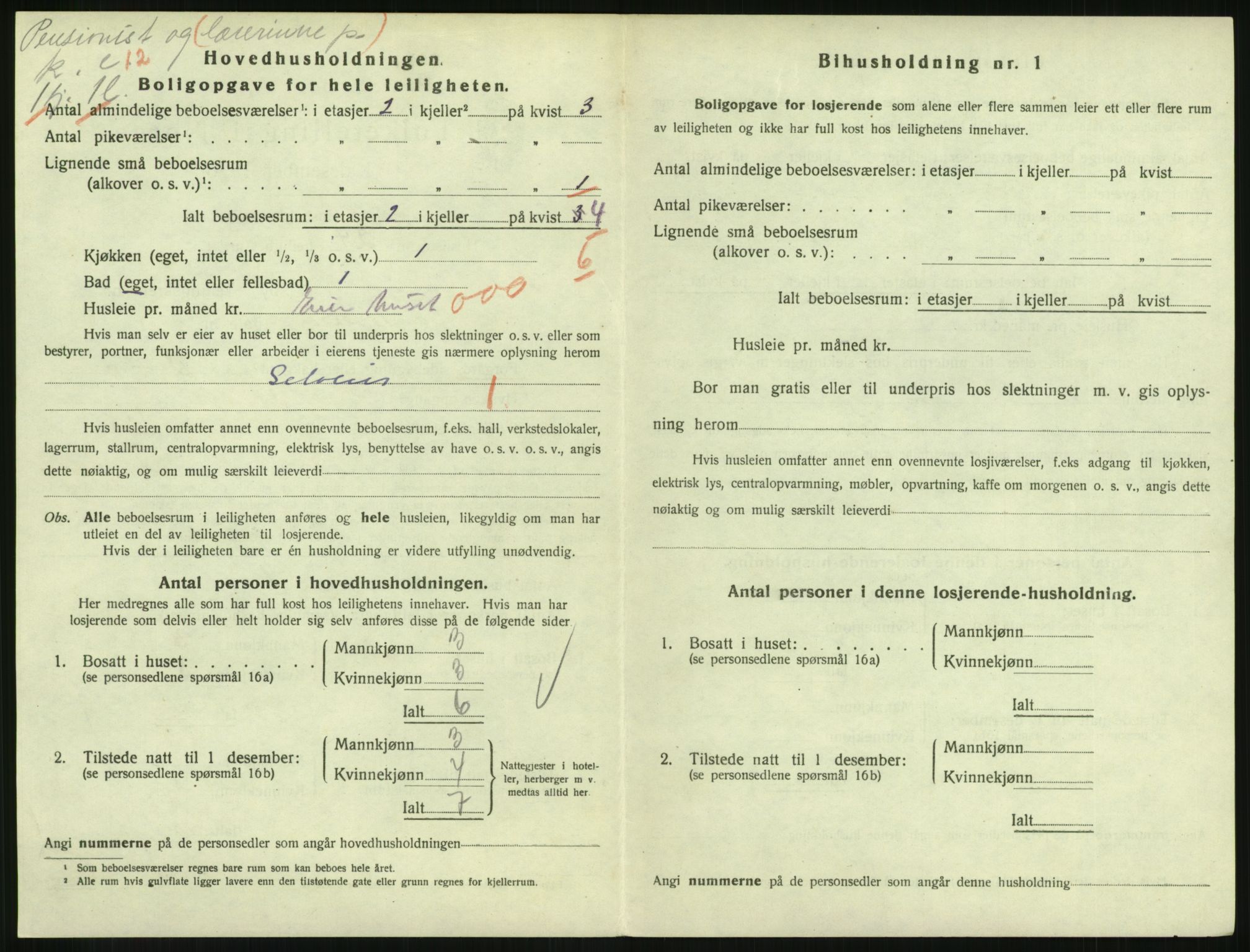 SAH, Folketelling 1920 for 0501 Lillehammer kjøpstad, 1920, s. 3119