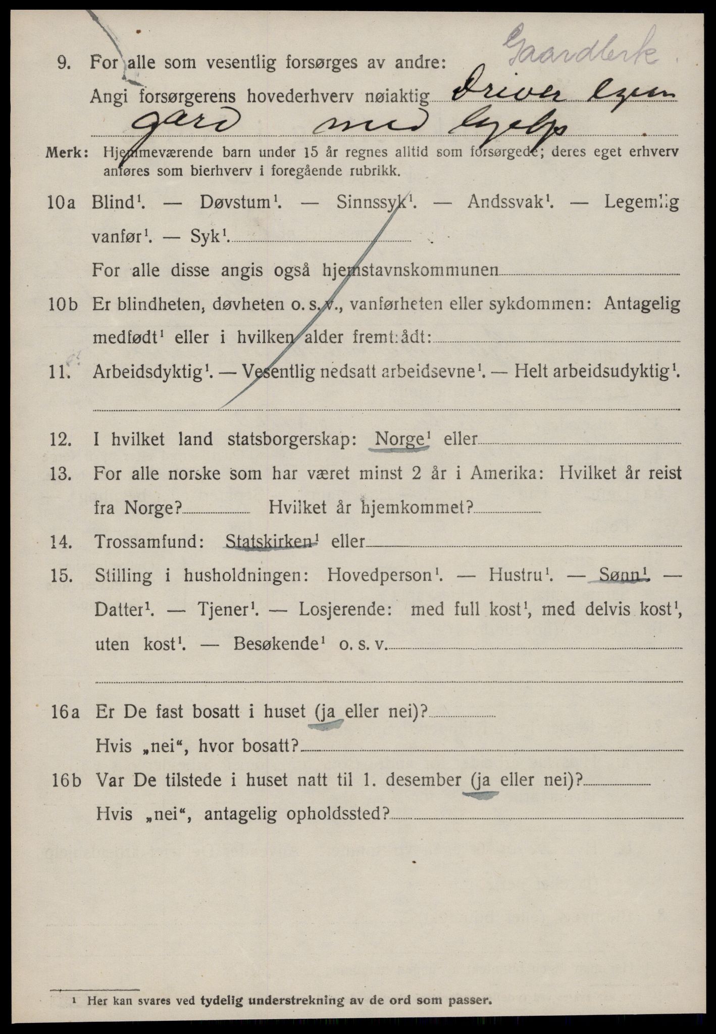 SAT, Folketelling 1920 for 1560 Tingvoll herred, 1920, s. 6599