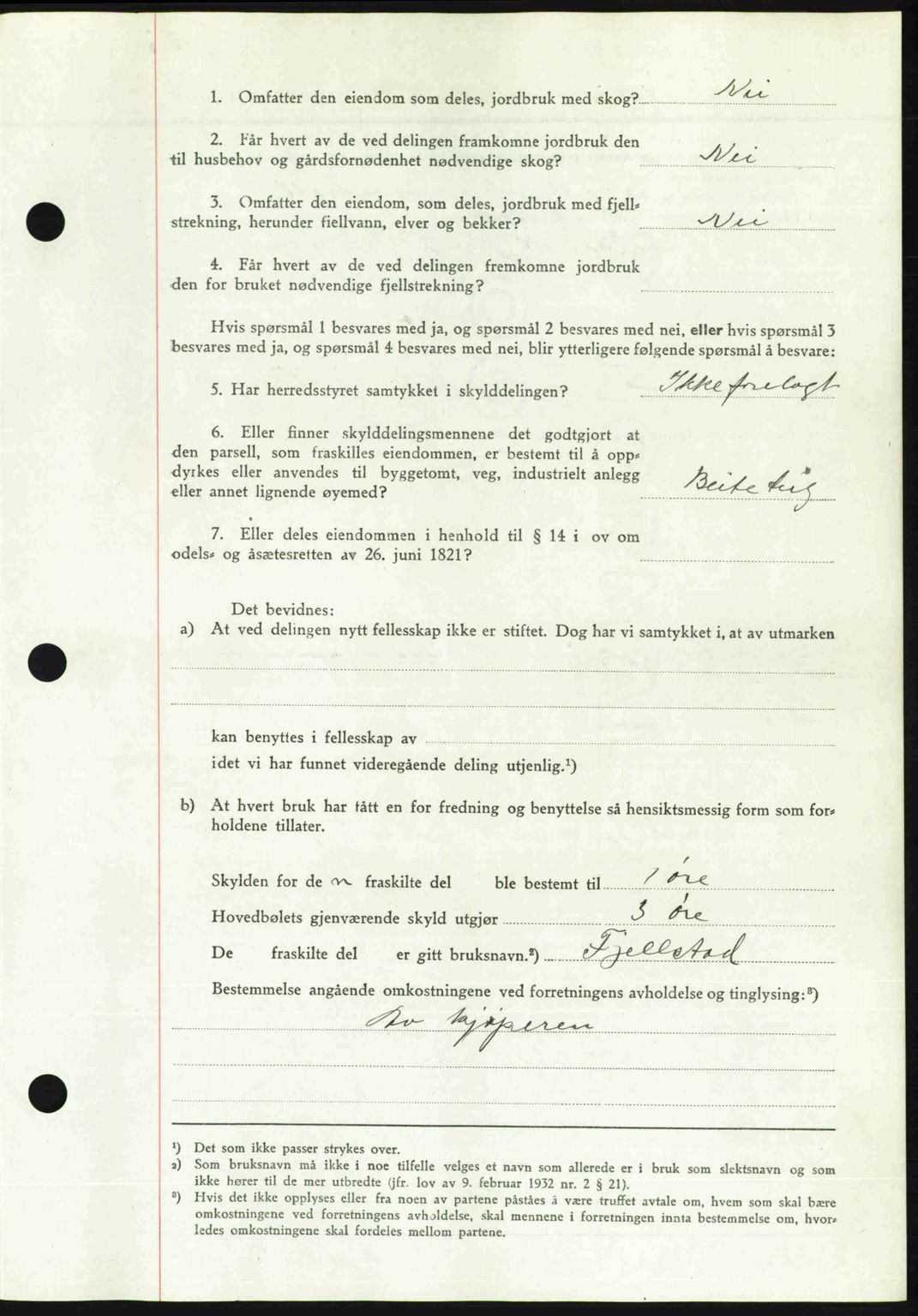 Romsdal sorenskriveri, AV/SAT-A-4149/1/2/2C: Pantebok nr. A23, 1947-1947, Dagboknr: 1042/1947