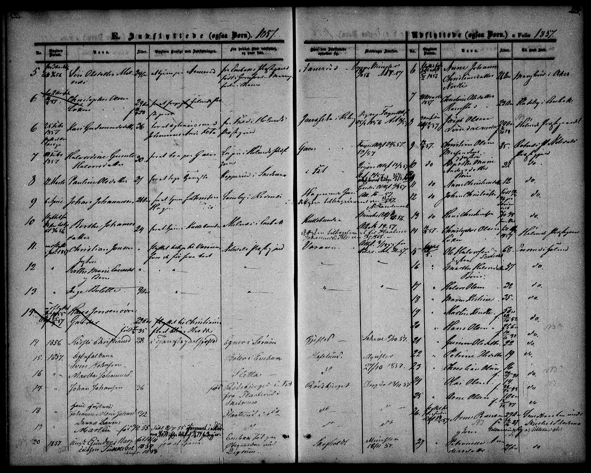 Fet prestekontor Kirkebøker, AV/SAO-A-10370a/F/Fa/L0010: Ministerialbok nr. I 10, 1847-1859, s. 224