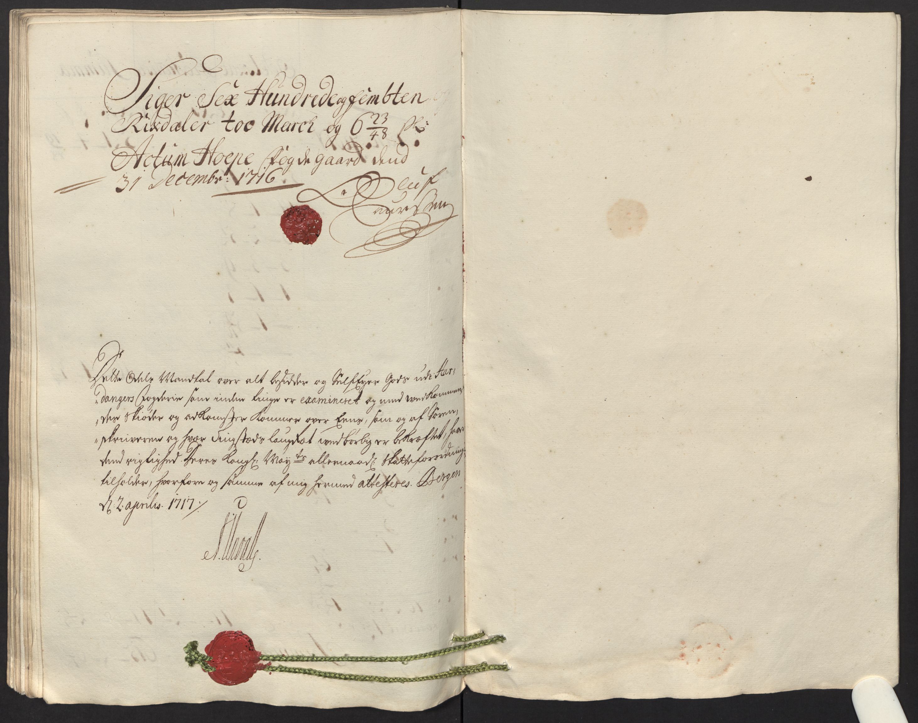 Rentekammeret inntil 1814, Reviderte regnskaper, Fogderegnskap, AV/RA-EA-4092/R48/L2992: Fogderegnskap Sunnhordland og Hardanger, 1716, s. 349