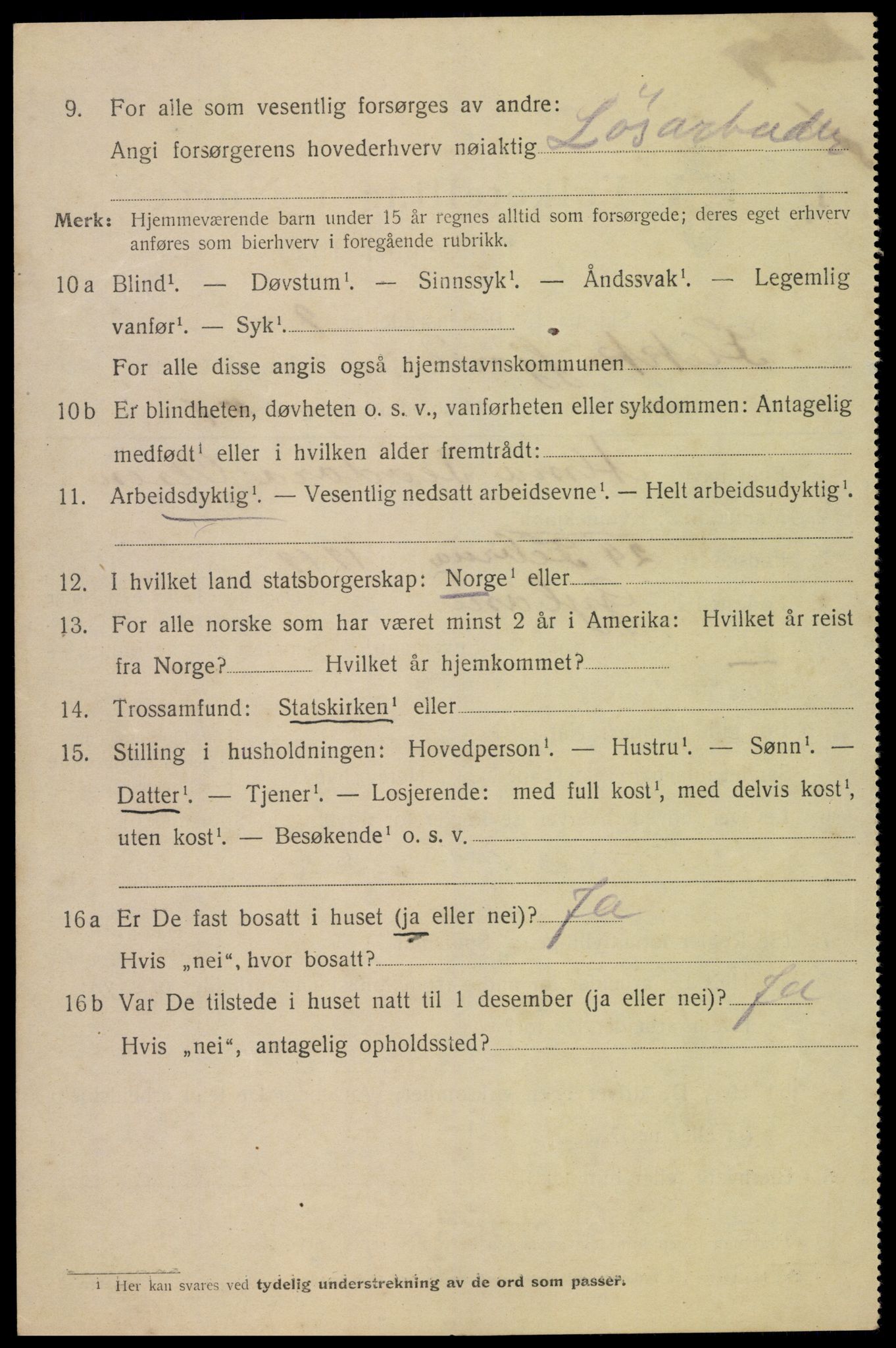 SAK, Folketelling 1920 for 1004 Flekkefjord kjøpstad, 1920, s. 5433
