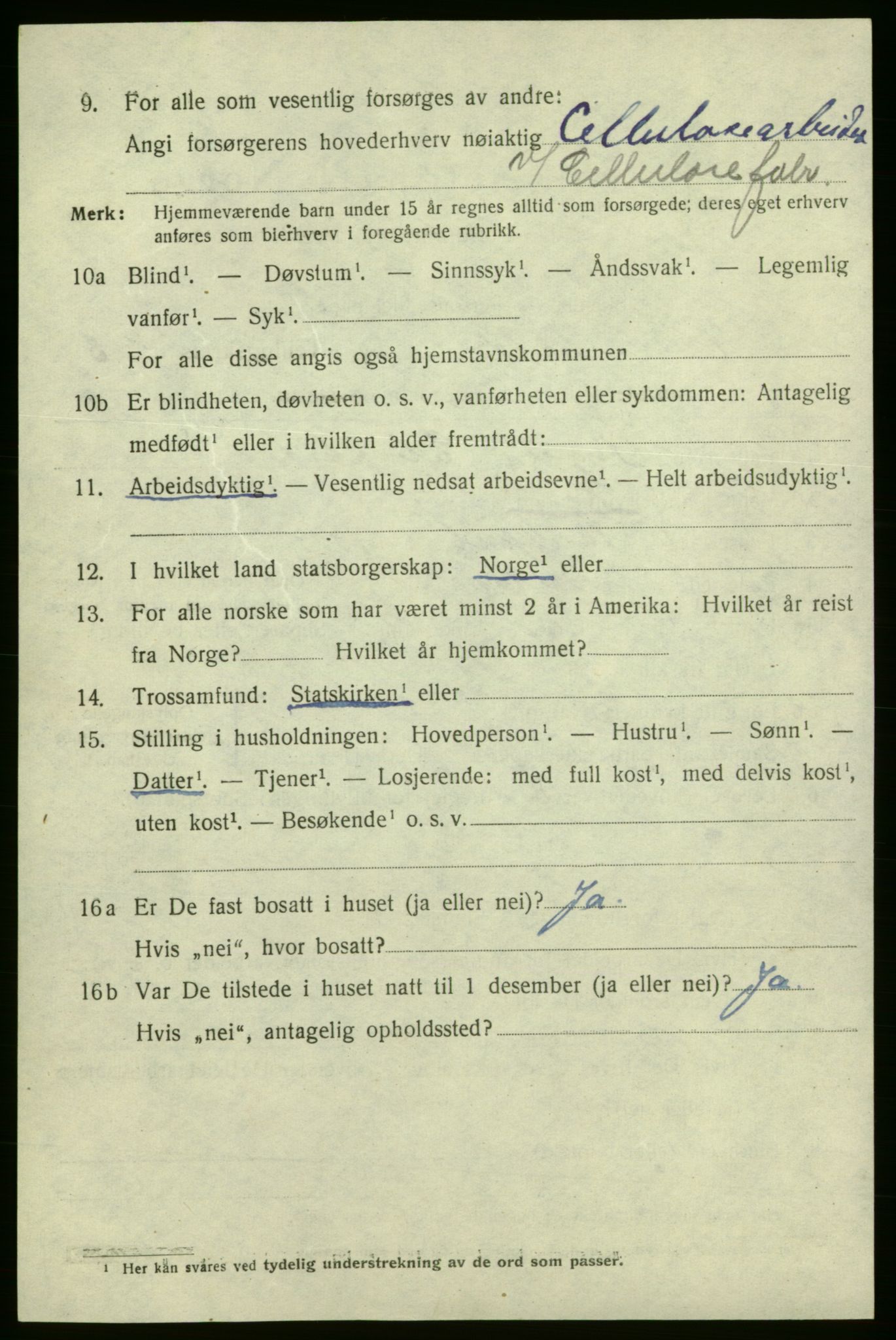 SAO, Folketelling 1920 for 0101 Fredrikshald kjøpstad, 1920, s. 10919