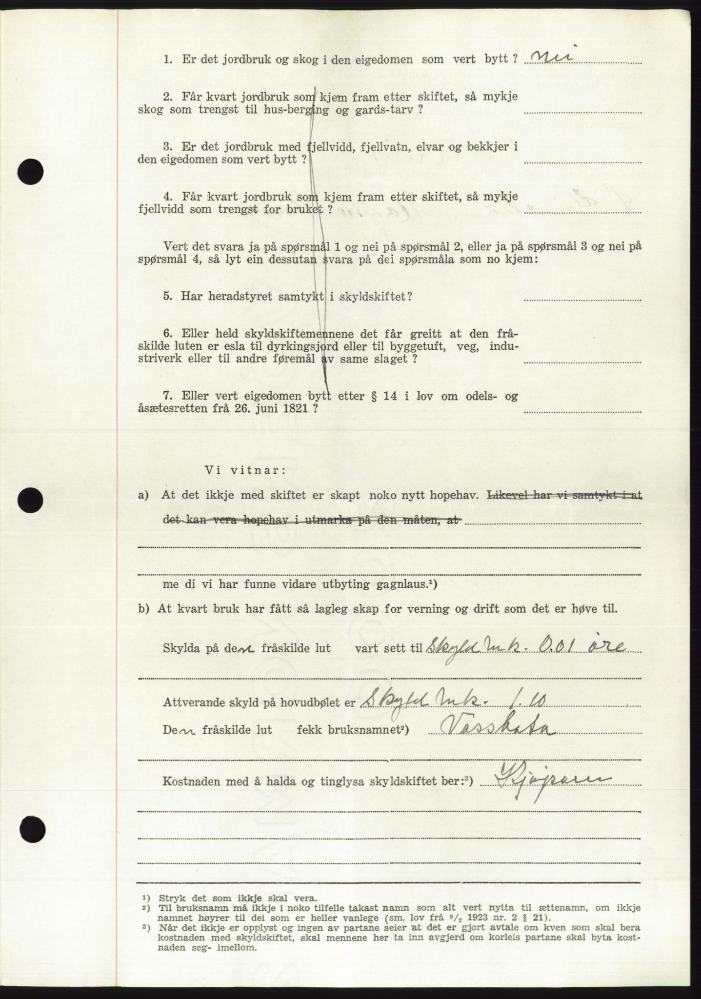 Søre Sunnmøre sorenskriveri, AV/SAT-A-4122/1/2/2C/L0090: Pantebok nr. 16A, 1951-1951, Dagboknr: 1922/1951
