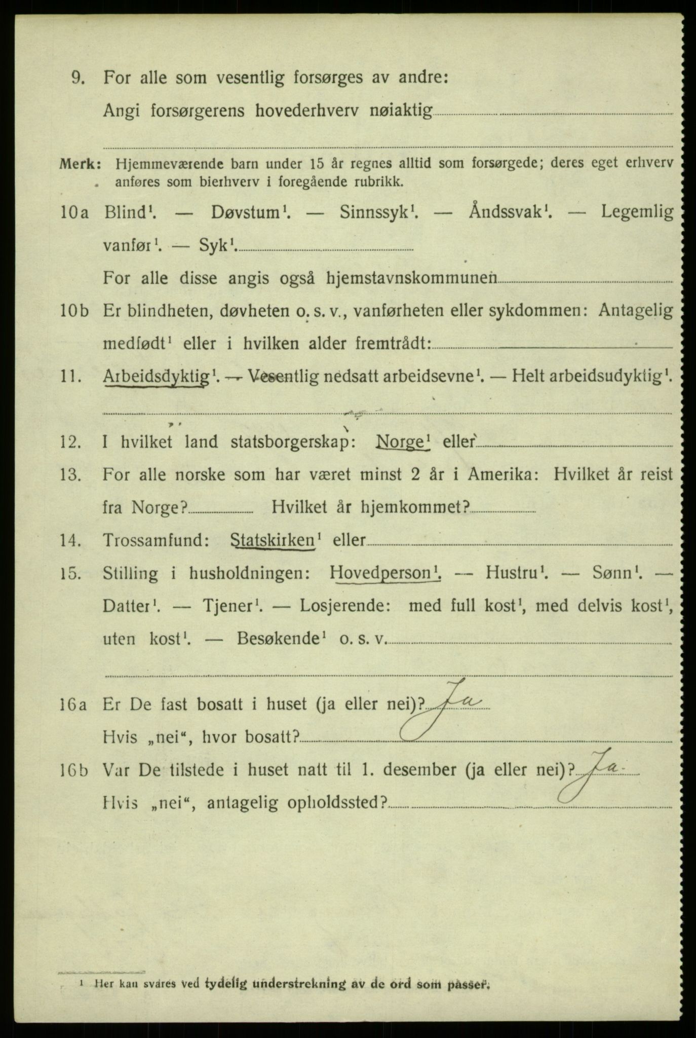 SAB, Folketelling 1920 for 1246 Fjell herred, 1920, s. 6413