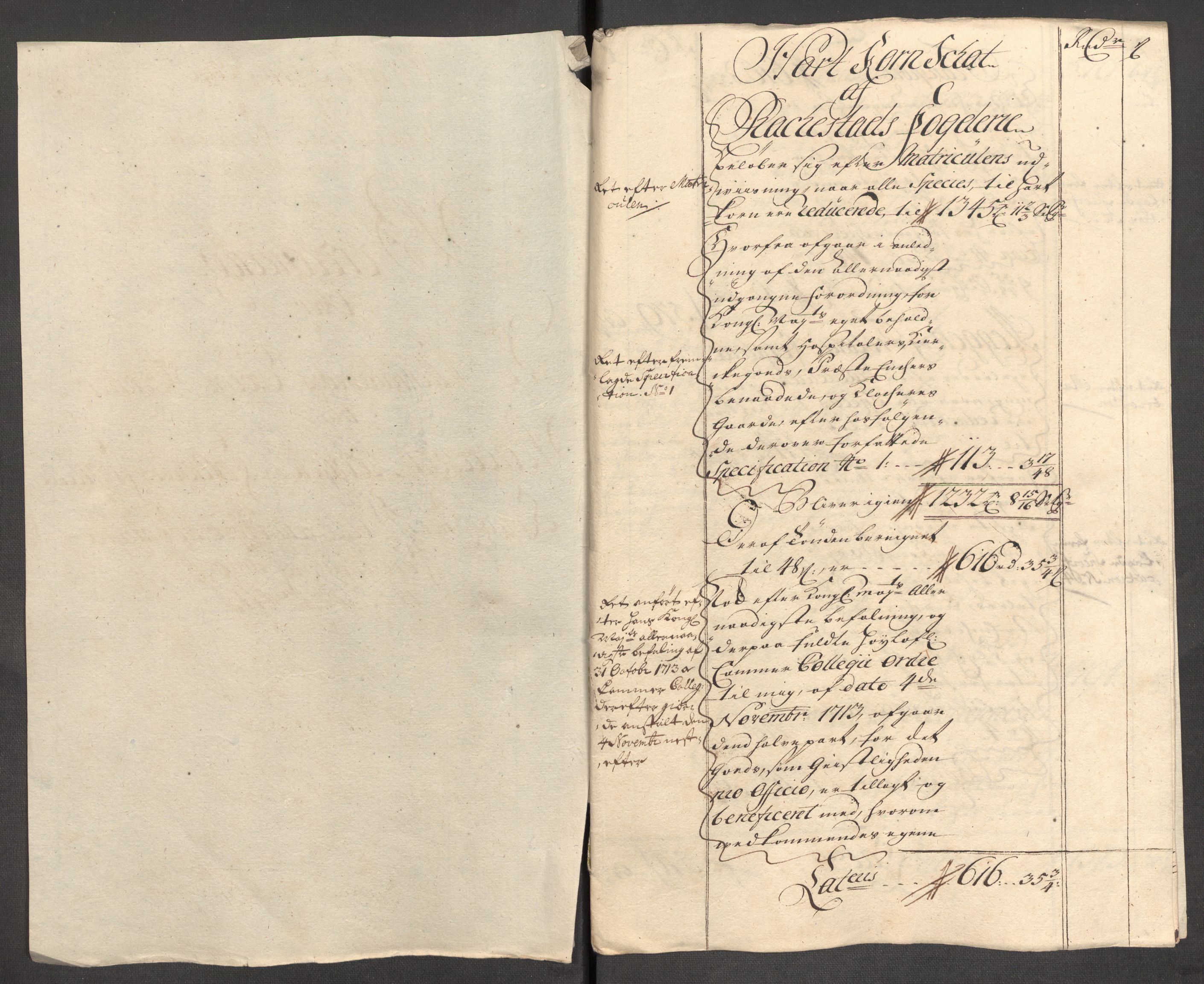 Rentekammeret inntil 1814, Reviderte regnskaper, Fogderegnskap, AV/RA-EA-4092/R07/L0306: Fogderegnskap Rakkestad, Heggen og Frøland, 1713, s. 244