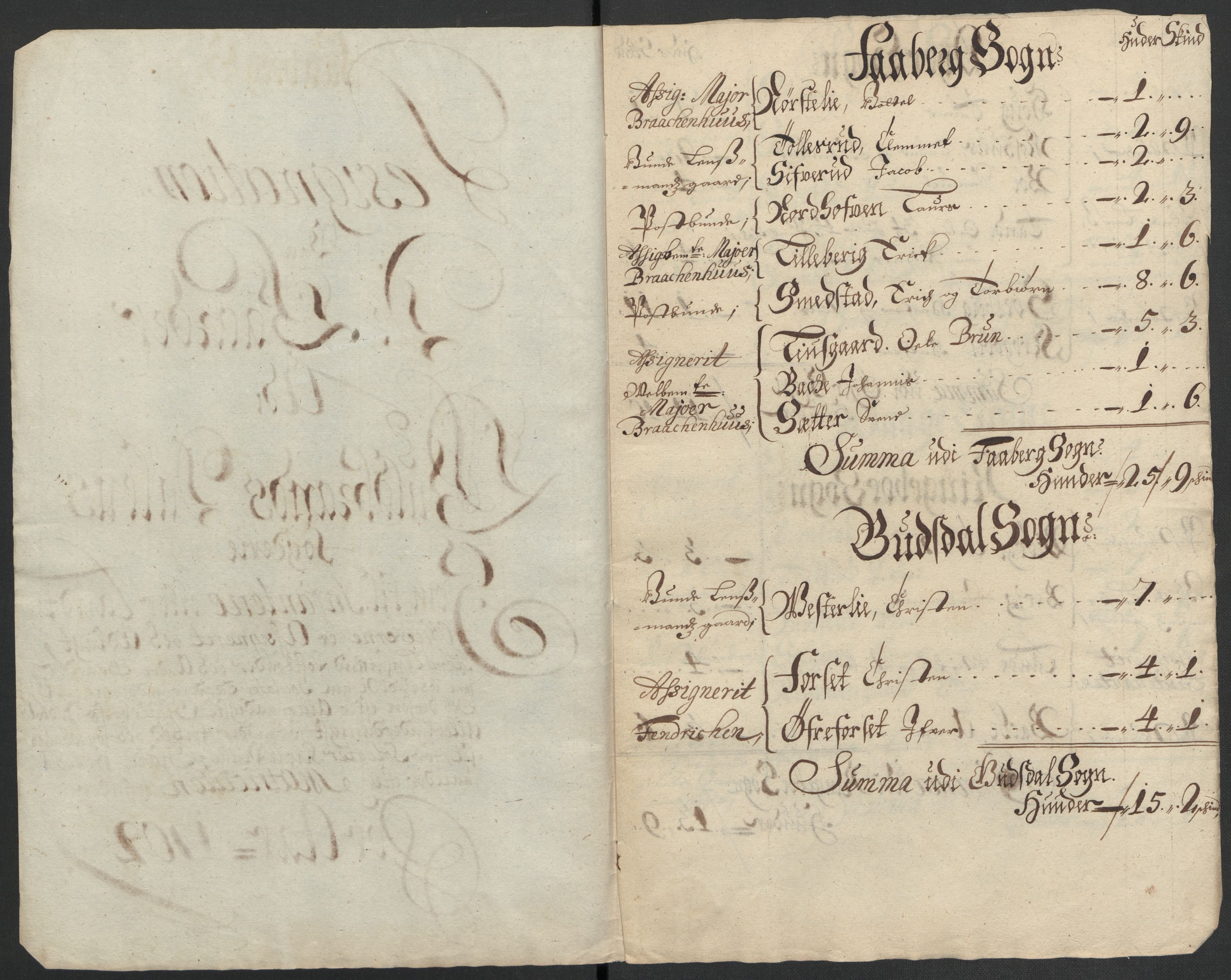 Rentekammeret inntil 1814, Reviderte regnskaper, Fogderegnskap, RA/EA-4092/R17/L1175: Fogderegnskap Gudbrandsdal, 1702, s. 201