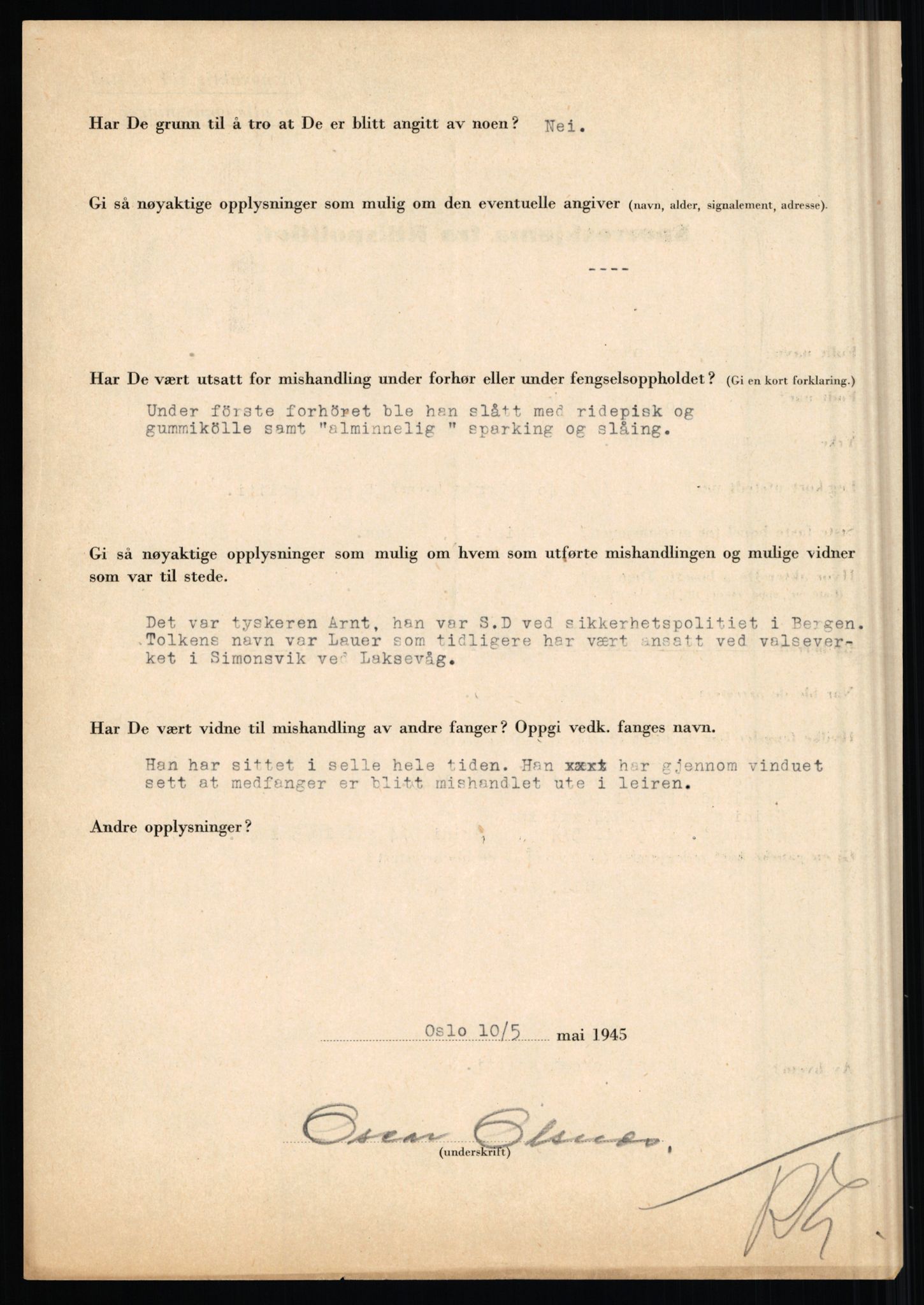 Rikspolitisjefen, AV/RA-S-1560/L/L0013: Noss, Eirik - Petrussen, Sigurd, 1940-1945, s. 713