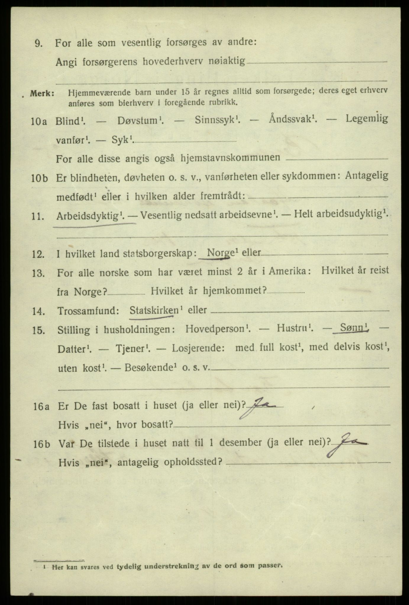 SAB, Folketelling 1920 for 1301 Bergen kjøpstad, 1920, s. 89852