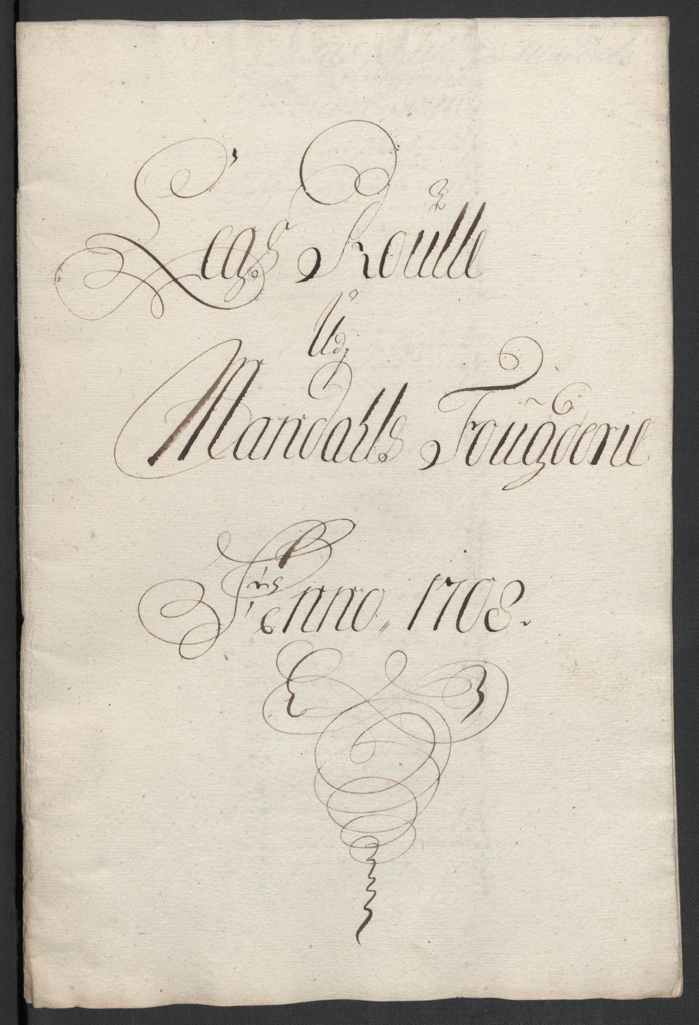 Rentekammeret inntil 1814, Reviderte regnskaper, Fogderegnskap, RA/EA-4092/R43/L2552: Fogderegnskap Lista og Mandal, 1705-1709, s. 78