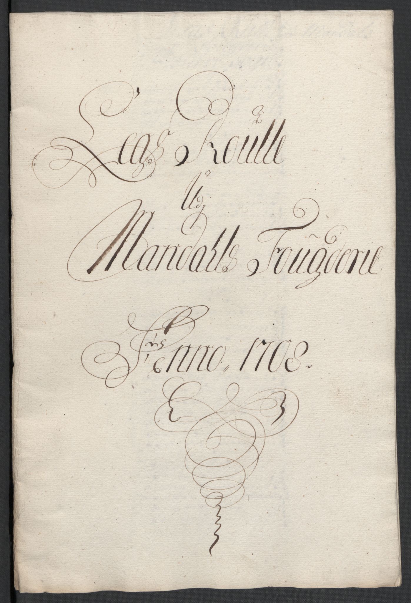 Rentekammeret inntil 1814, Reviderte regnskaper, Fogderegnskap, AV/RA-EA-4092/R43/L2552: Fogderegnskap Lista og Mandal, 1705-1709, s. 78