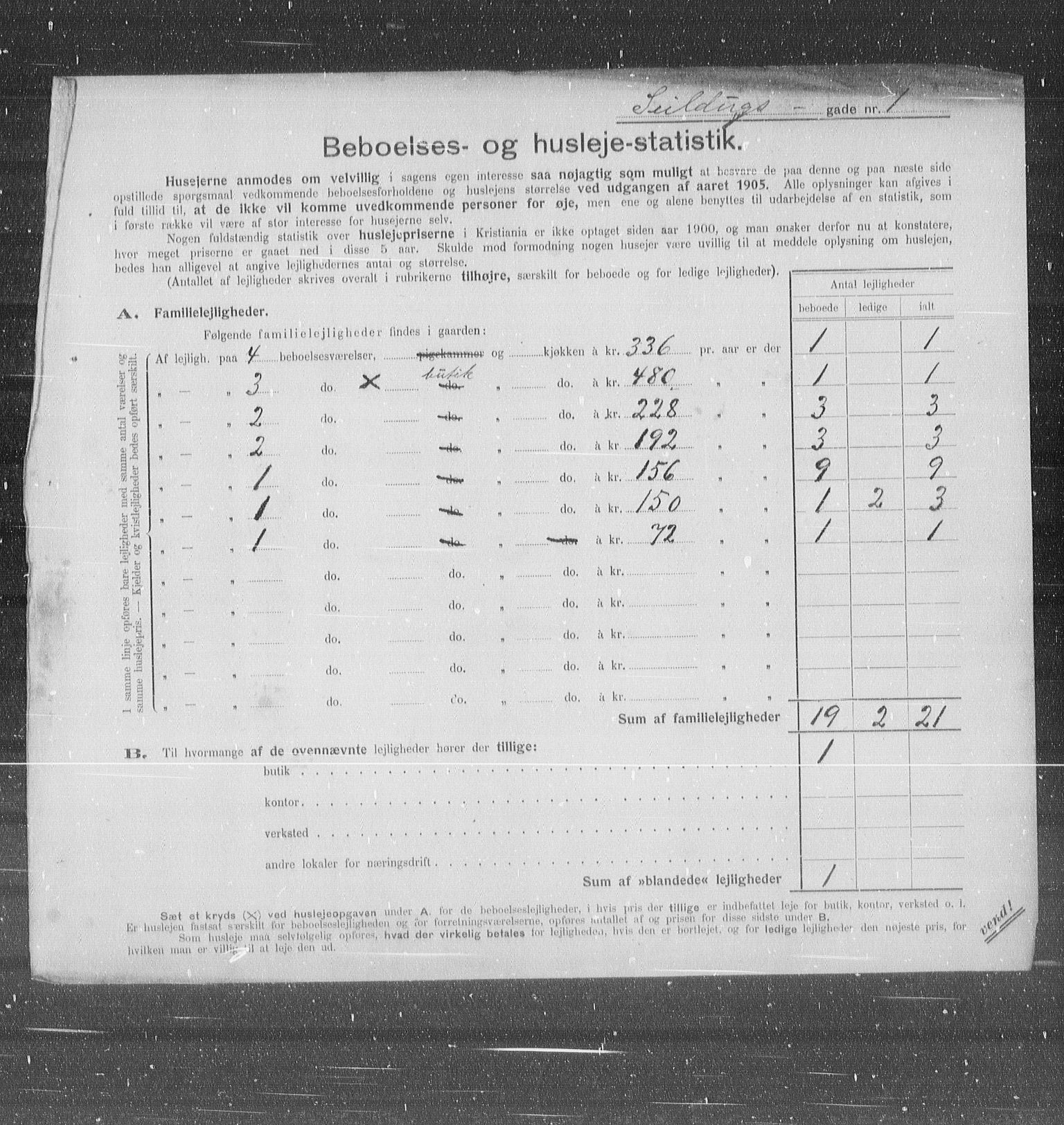 OBA, Kommunal folketelling 31.12.1905 for Kristiania kjøpstad, 1905, s. 48731