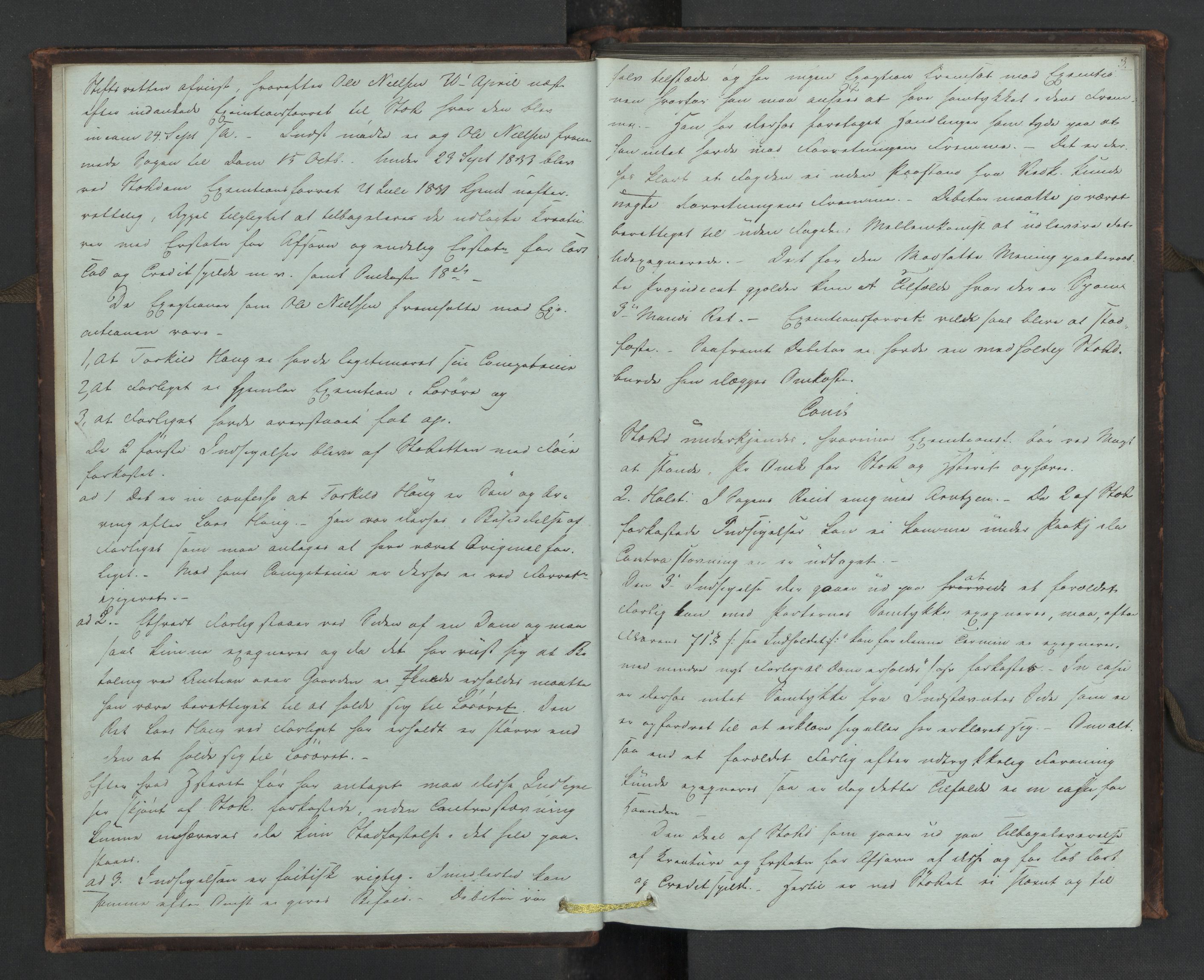 Høyesterett, AV/RA-S-1002/E/Eb/Eba/L0023/0001: Voteringsprotokoller / Voteringsprotokoll, 1835, s. 2b-3a