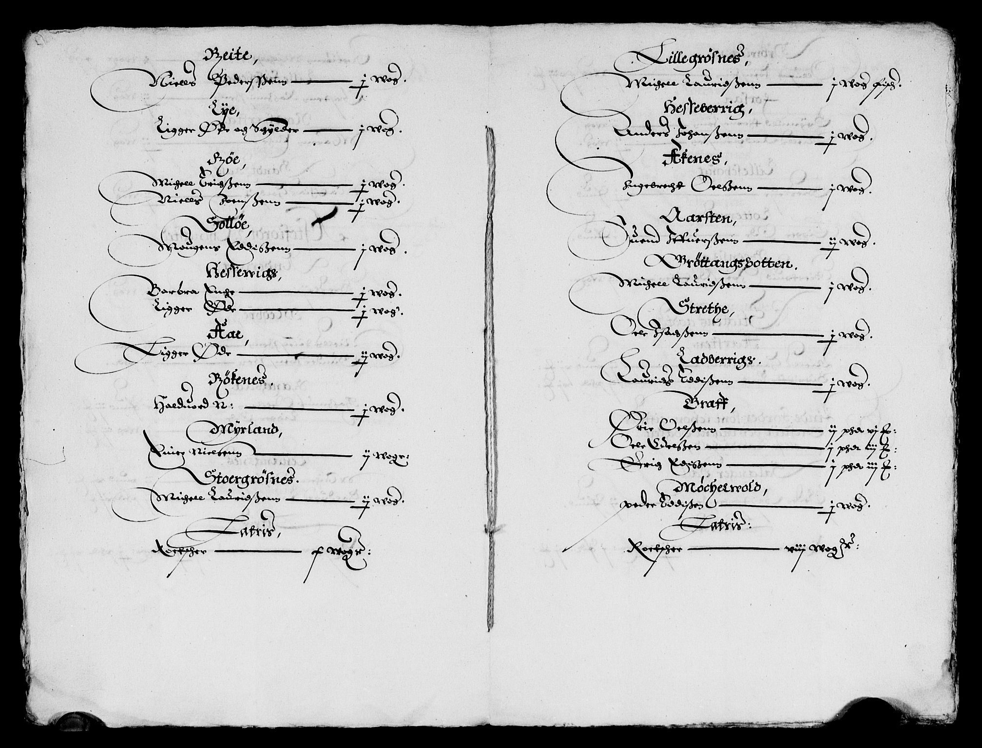 Rentekammeret inntil 1814, Reviderte regnskaper, Lensregnskaper, AV/RA-EA-5023/R/Rb/Rbz/L0028: Nordlandenes len, 1638-1646