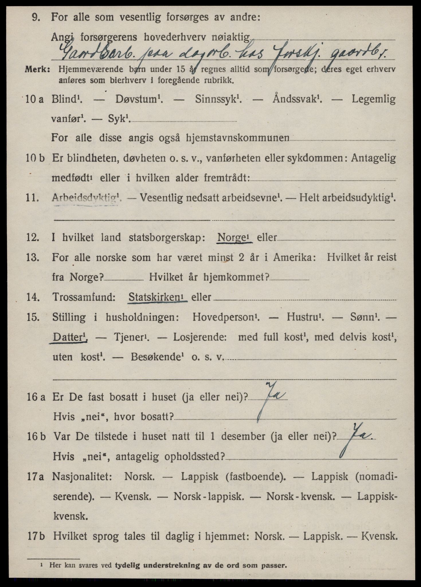 SAT, Folketelling 1920 for 1612 Hemne herred, 1920, s. 5495