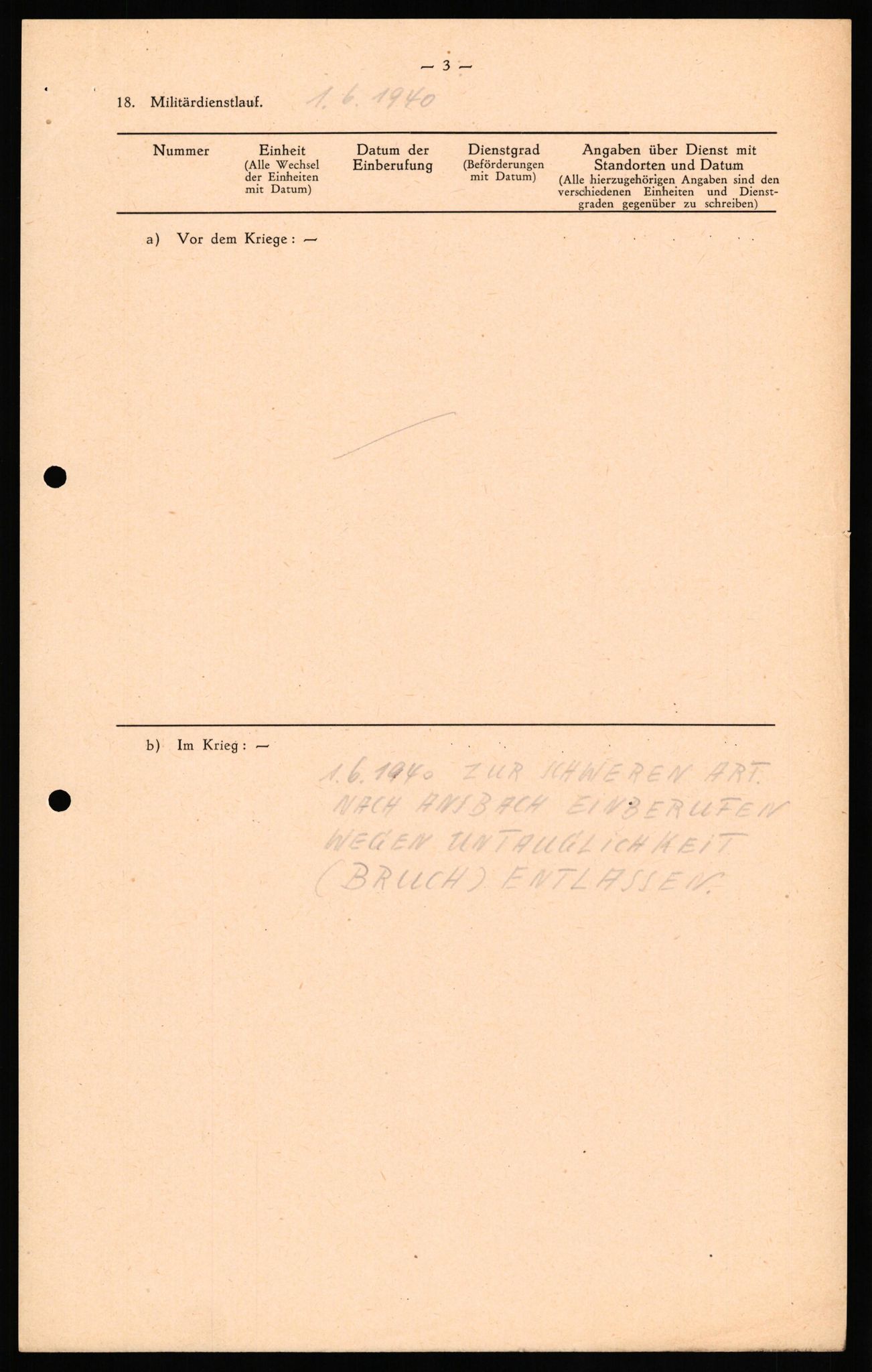 Forsvaret, Forsvarets overkommando II, RA/RAFA-3915/D/Db/L0031: CI Questionaires. Tyske okkupasjonsstyrker i Norge. Tyskere., 1945-1946, s. 272