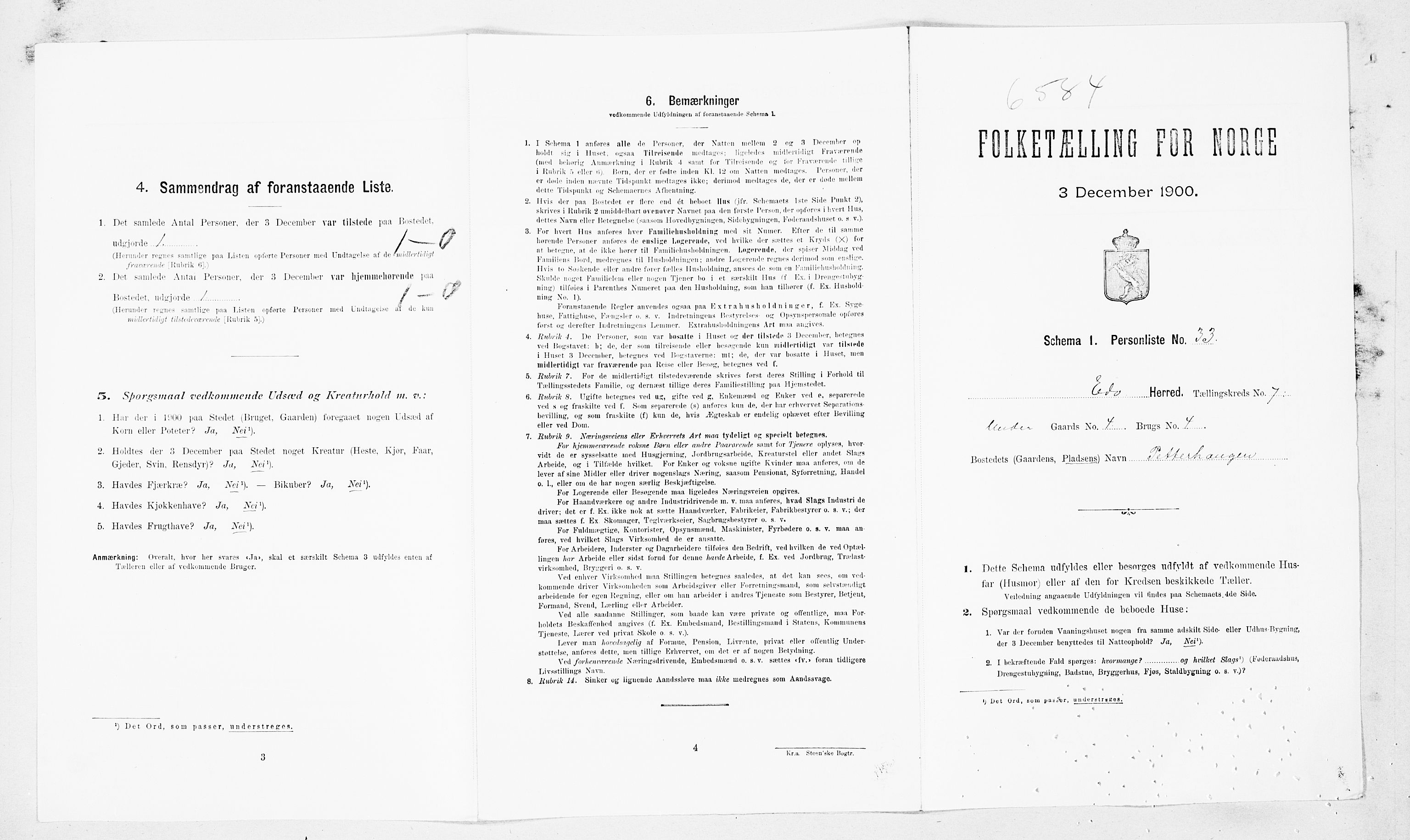 SAT, Folketelling 1900 for 1573 Edøy herred, 1900, s. 600