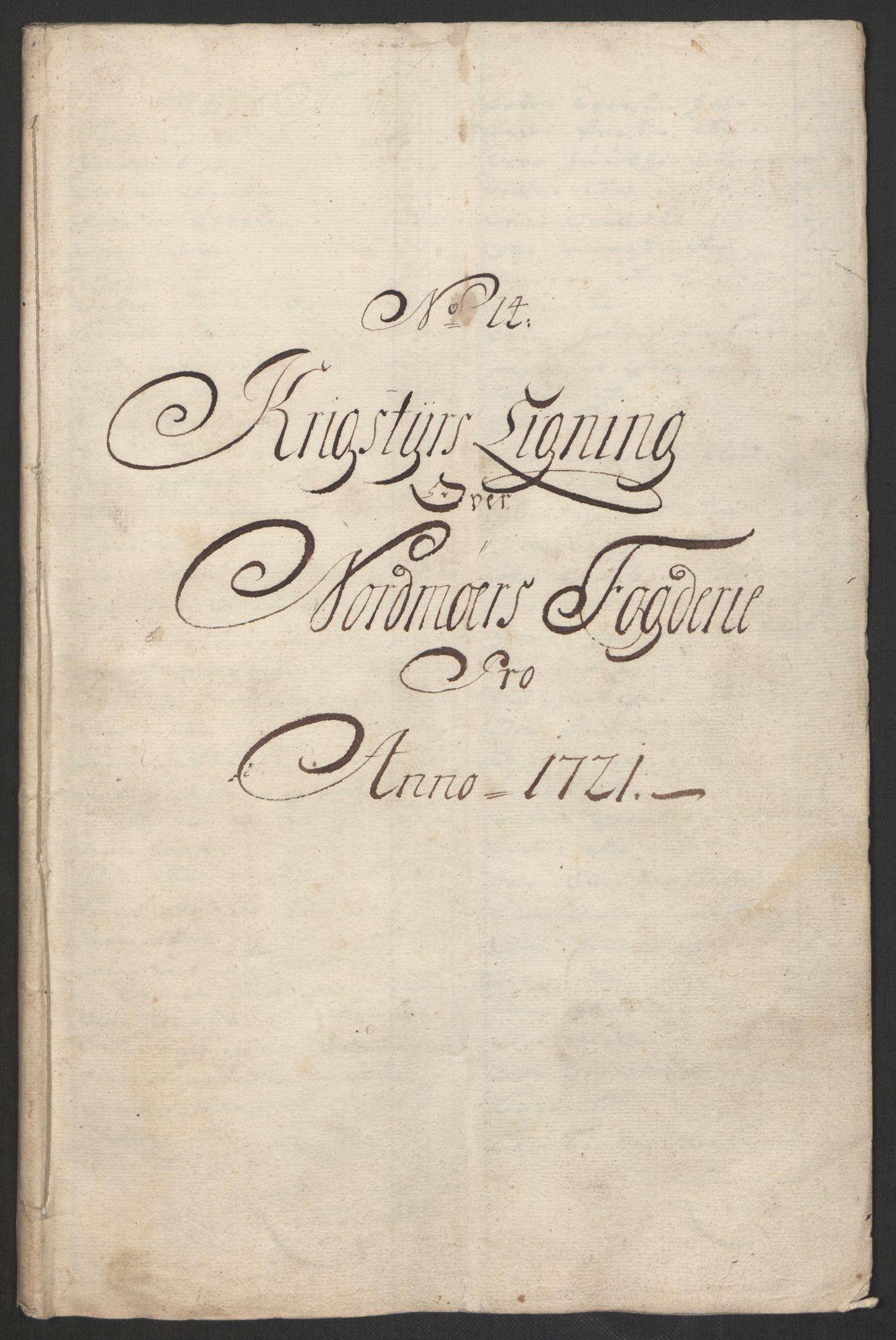 Rentekammeret inntil 1814, Reviderte regnskaper, Fogderegnskap, RA/EA-4092/R56/L3754: Fogderegnskap Nordmøre, 1721, s. 146