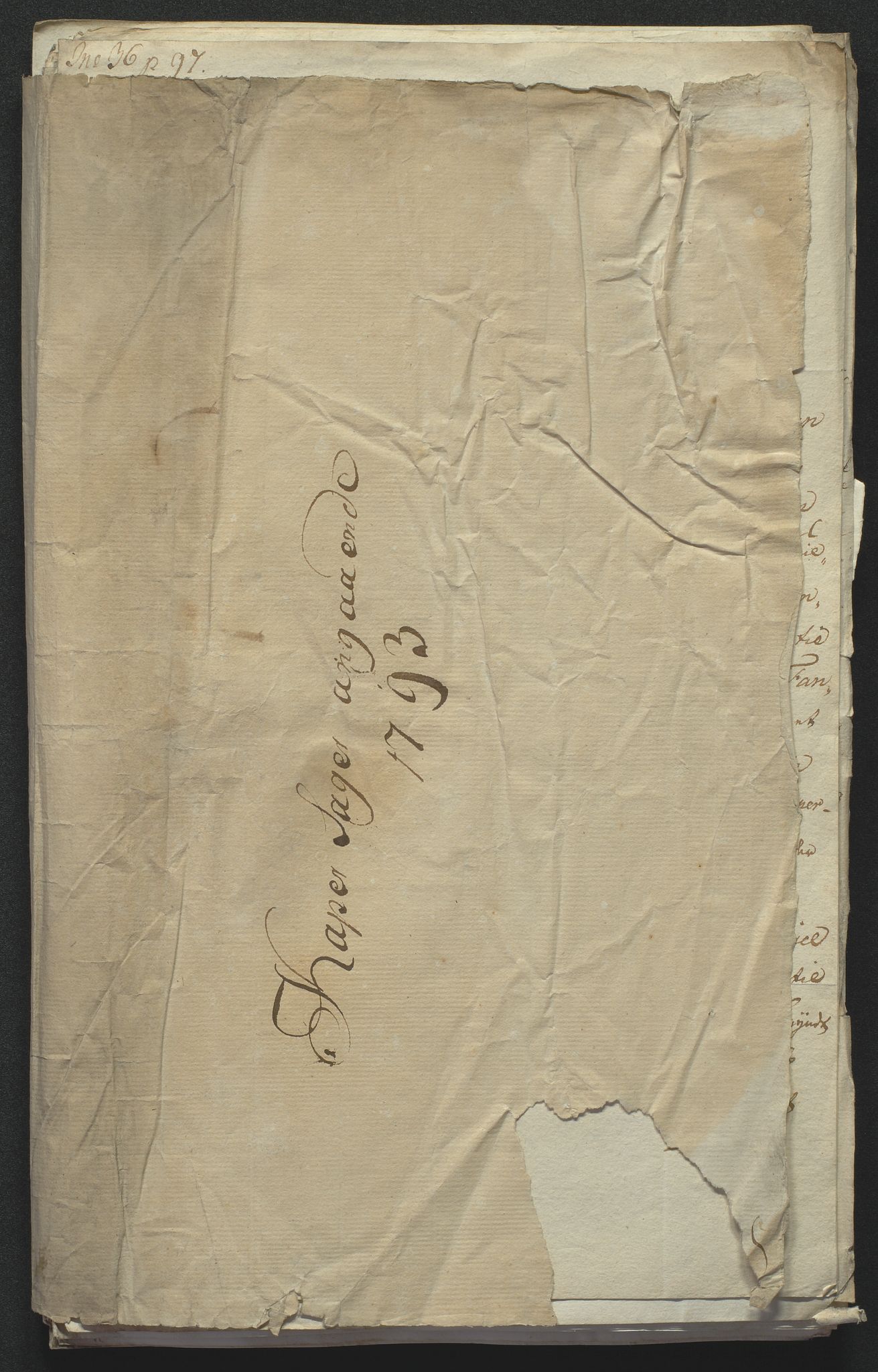 Stiftamtmannen i Kristiansand, SAK/1271-0005/G/Gg/Gga/L1719: Kaper- og prisesaker, 1756-1796, s. 91