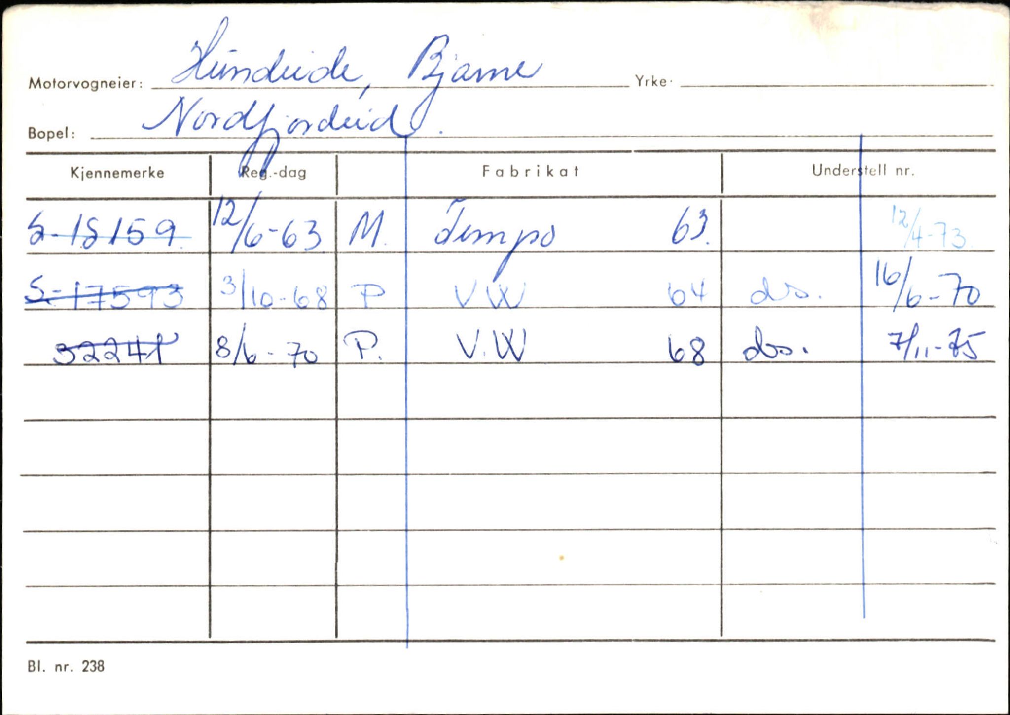 Statens vegvesen, Sogn og Fjordane vegkontor, AV/SAB-A-5301/4/F/L0129: Eigarregistrer Eid A-S, 1945-1975, s. 1100