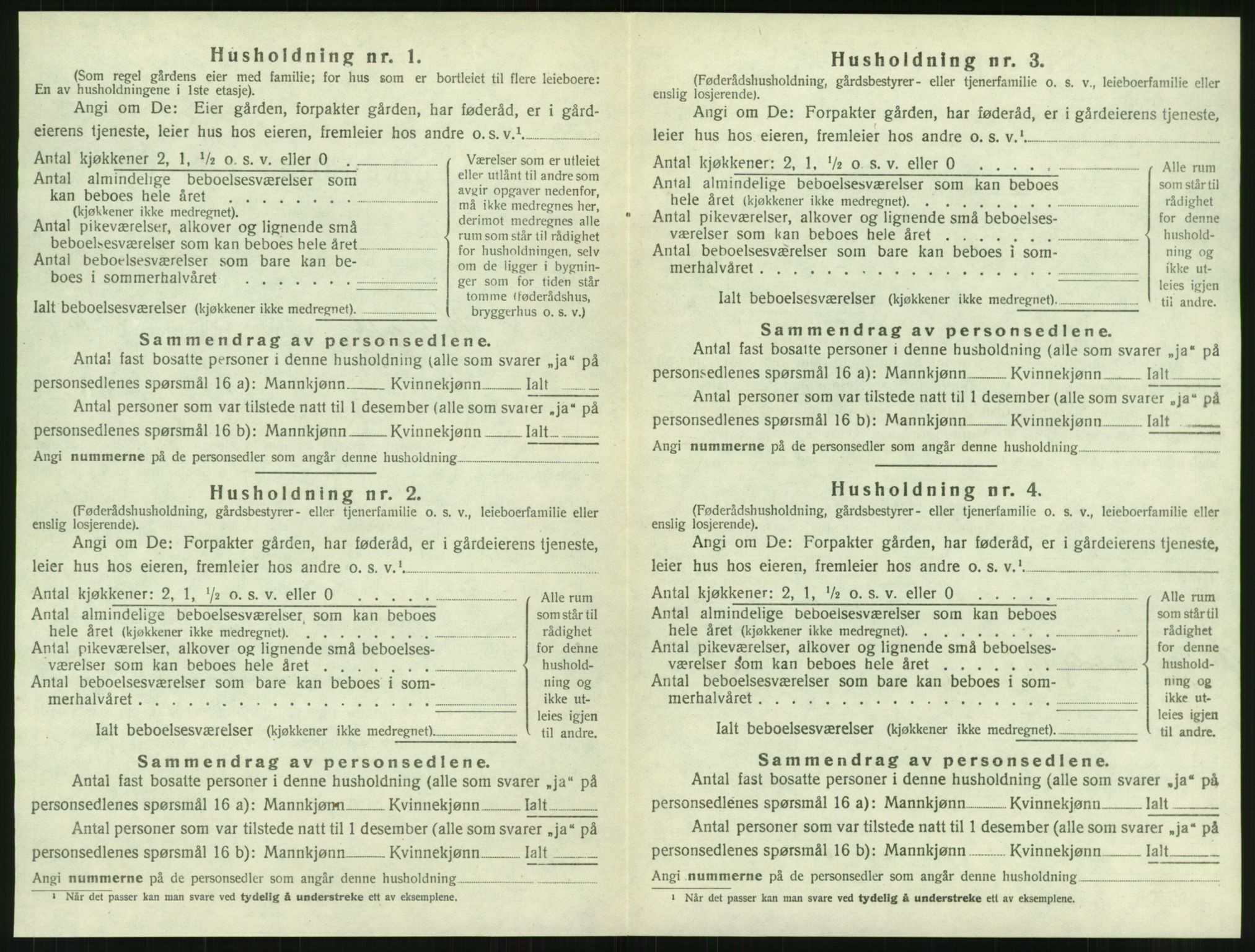 SAT, Folketelling 1920 for 1833 Mo herred, 1920, s. 1301