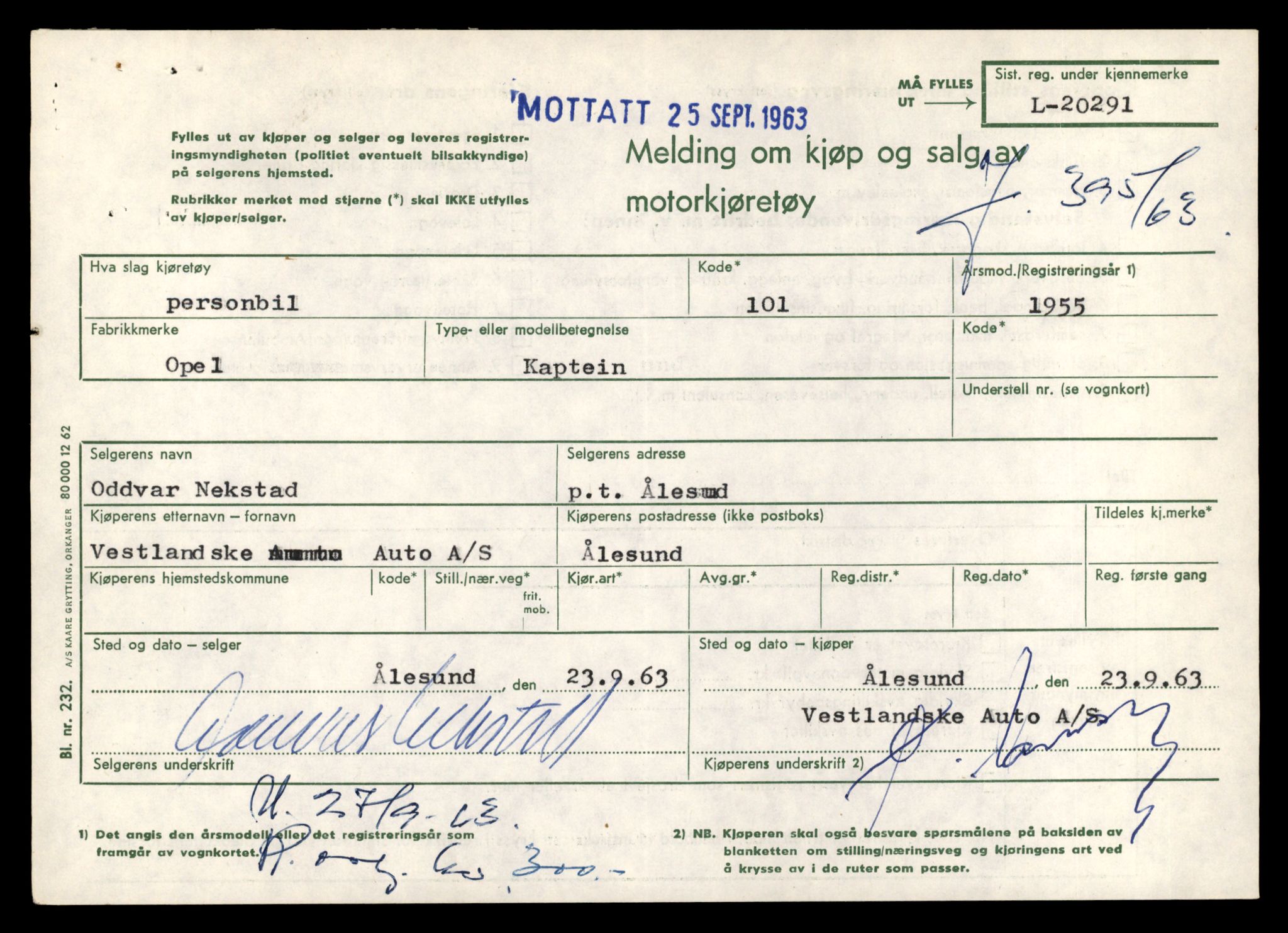 Møre og Romsdal vegkontor - Ålesund trafikkstasjon, AV/SAT-A-4099/F/Fe/L0044: Registreringskort for kjøretøy T 14205 - T 14319, 1927-1998, s. 1392