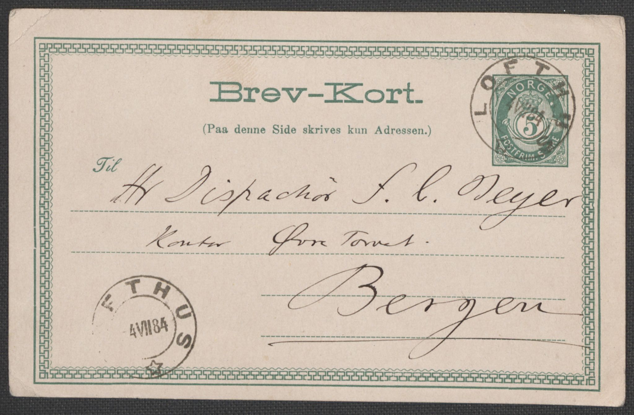 Beyer, Frants, RA/PA-0132/F/L0001: Brev fra Edvard Grieg til Frantz Beyer og "En del optegnelser som kan tjene til kommentar til brevene" av Marie Beyer, 1872-1907, s. 134