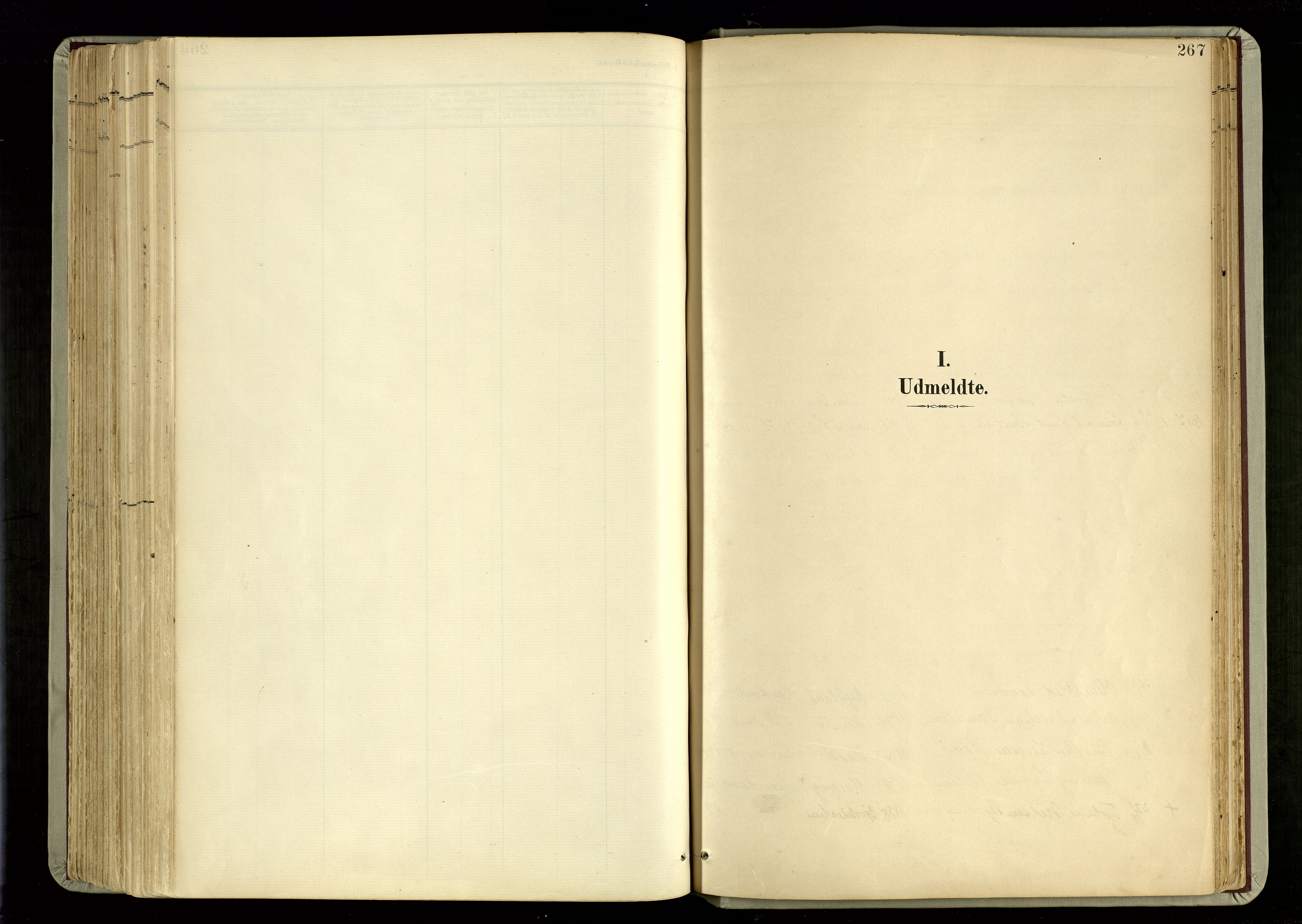 Hommedal sokneprestkontor, SAK/1111-0023/F/Fa/Fab/L0007: Ministerialbok nr. A 7, 1898-1924, s. 267