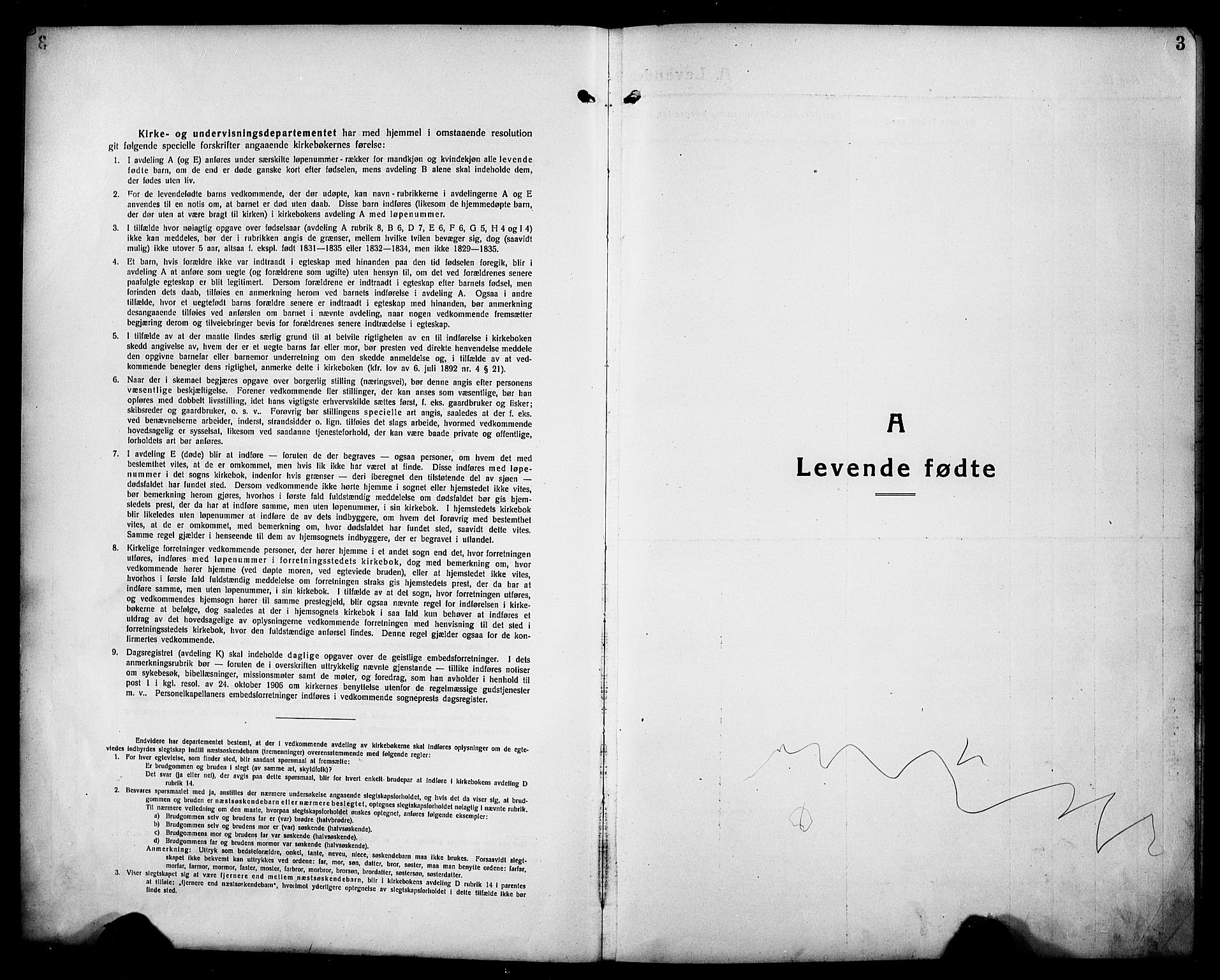 Stange prestekontor, AV/SAH-PREST-002/L/L0016: Klokkerbok nr. 16, 1918-1928, s. 3