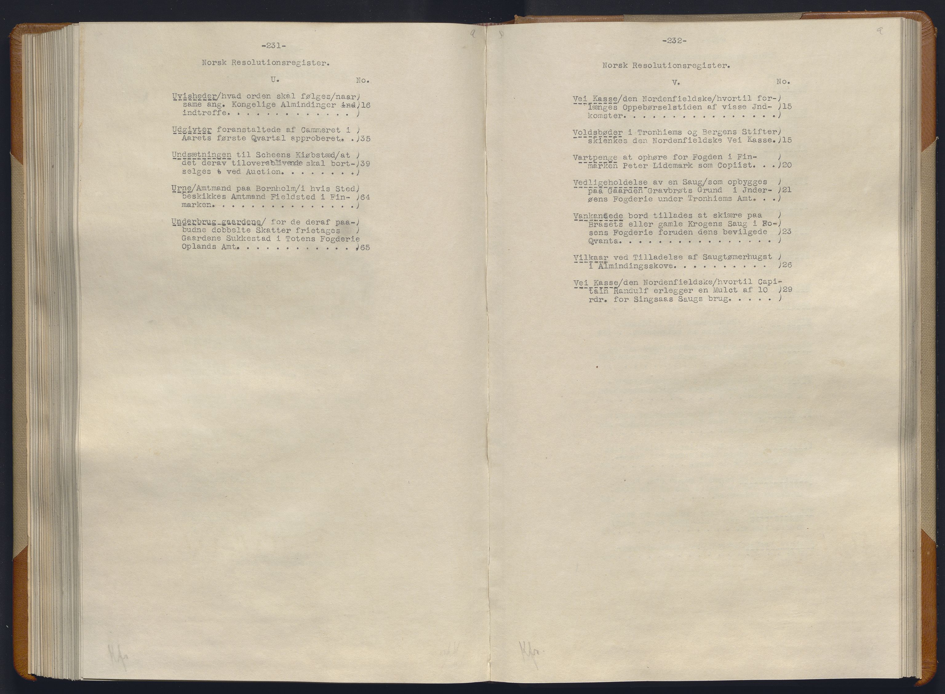 Avskriftsamlingen, AV/RA-EA-4022/F/Fb/L0123: Registratur over norske Relasjons- og  resolusjonsprotokoller, 1773-1780, s. 166
