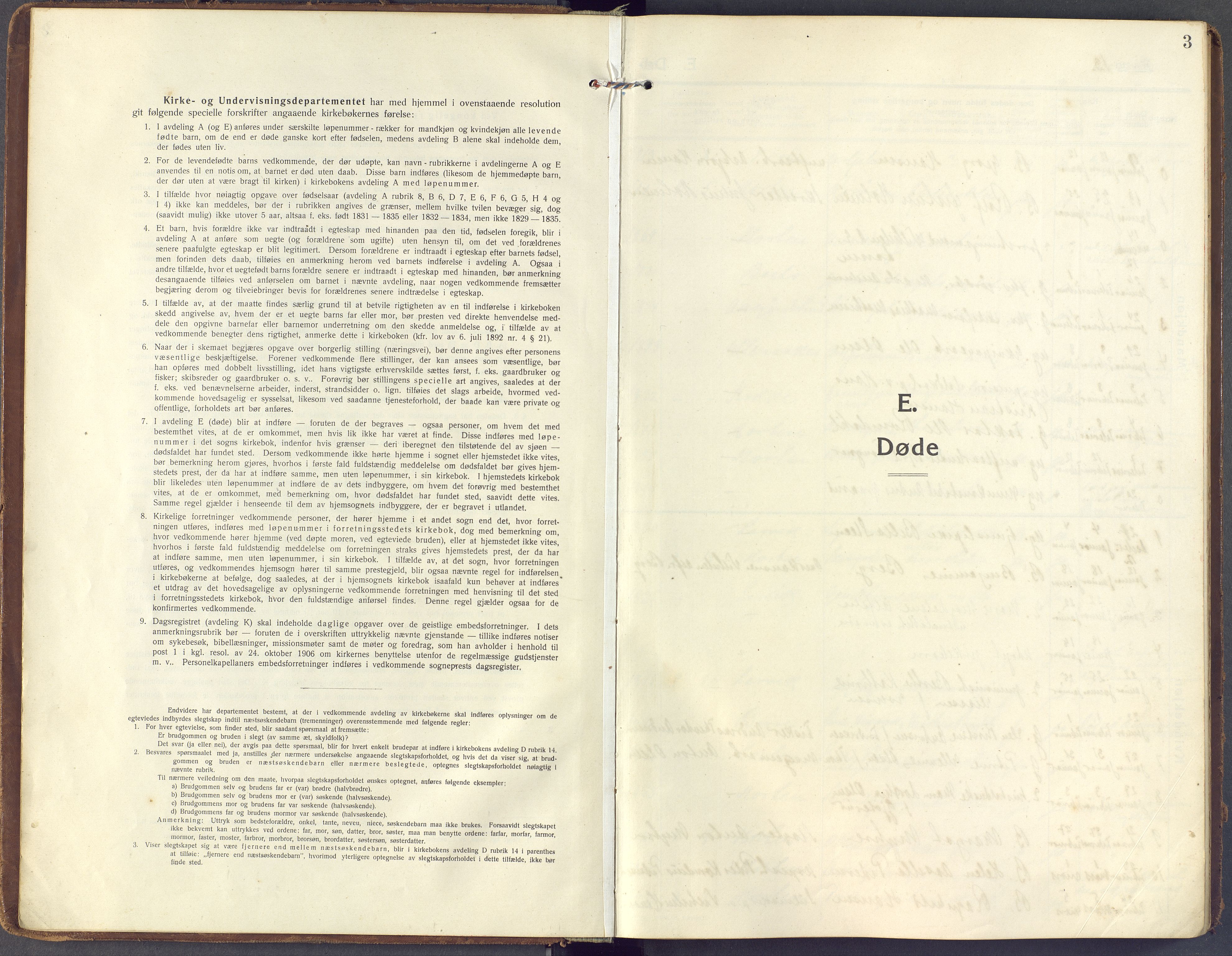 Horten kirkebøker, SAKO/A-348/F/Fa/L0007: Ministerialbok nr. 7, 1913-1926, s. 3