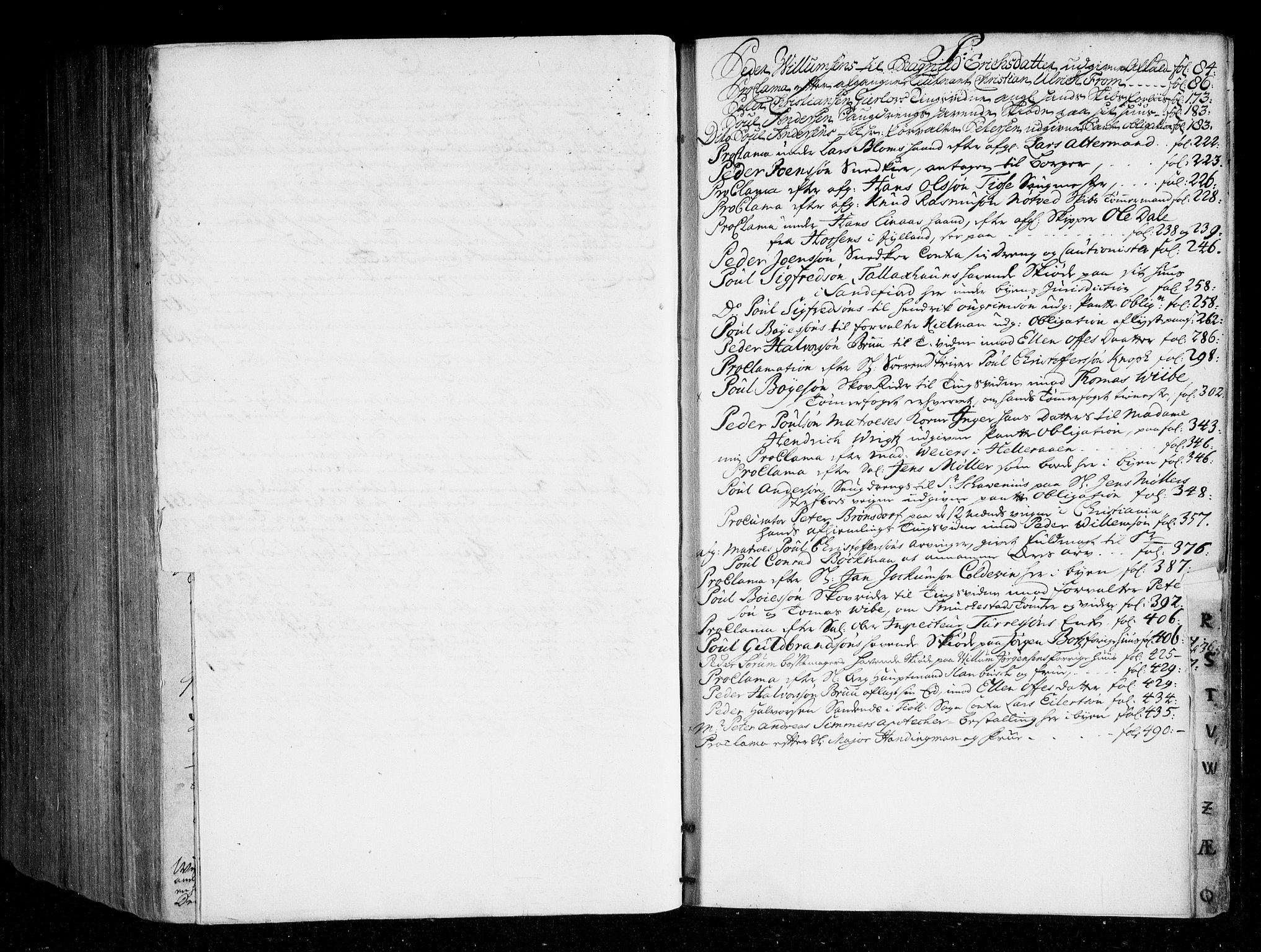 Larvik byfogd, AV/SAKO-A-218/F/Fa/L0015: Tingbok., 1731-1738