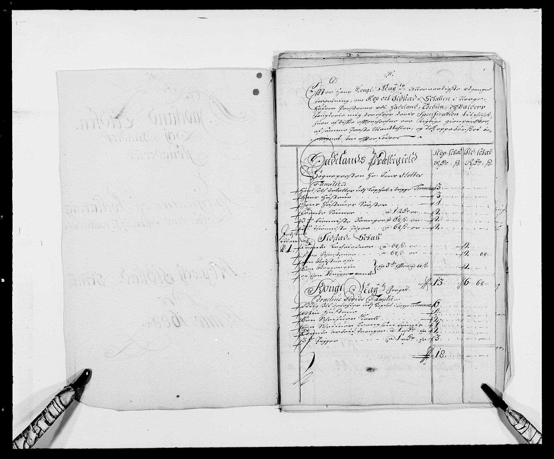 Rentekammeret inntil 1814, Reviderte regnskaper, Fogderegnskap, AV/RA-EA-4092/R18/L1287: Fogderegnskap Hadeland, Toten og Valdres, 1688, s. 281