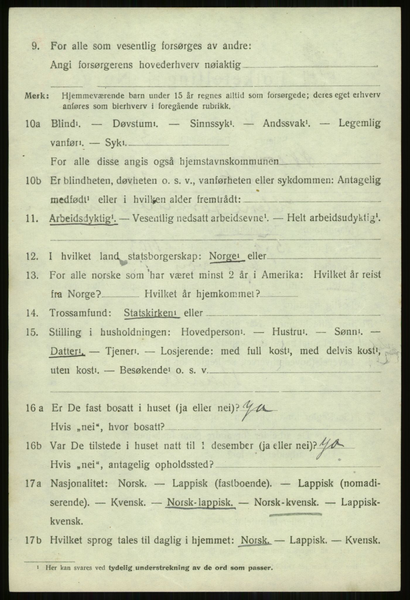 SATØ, Folketelling 1920 for 1941 Skjervøy herred, 1920, s. 4318