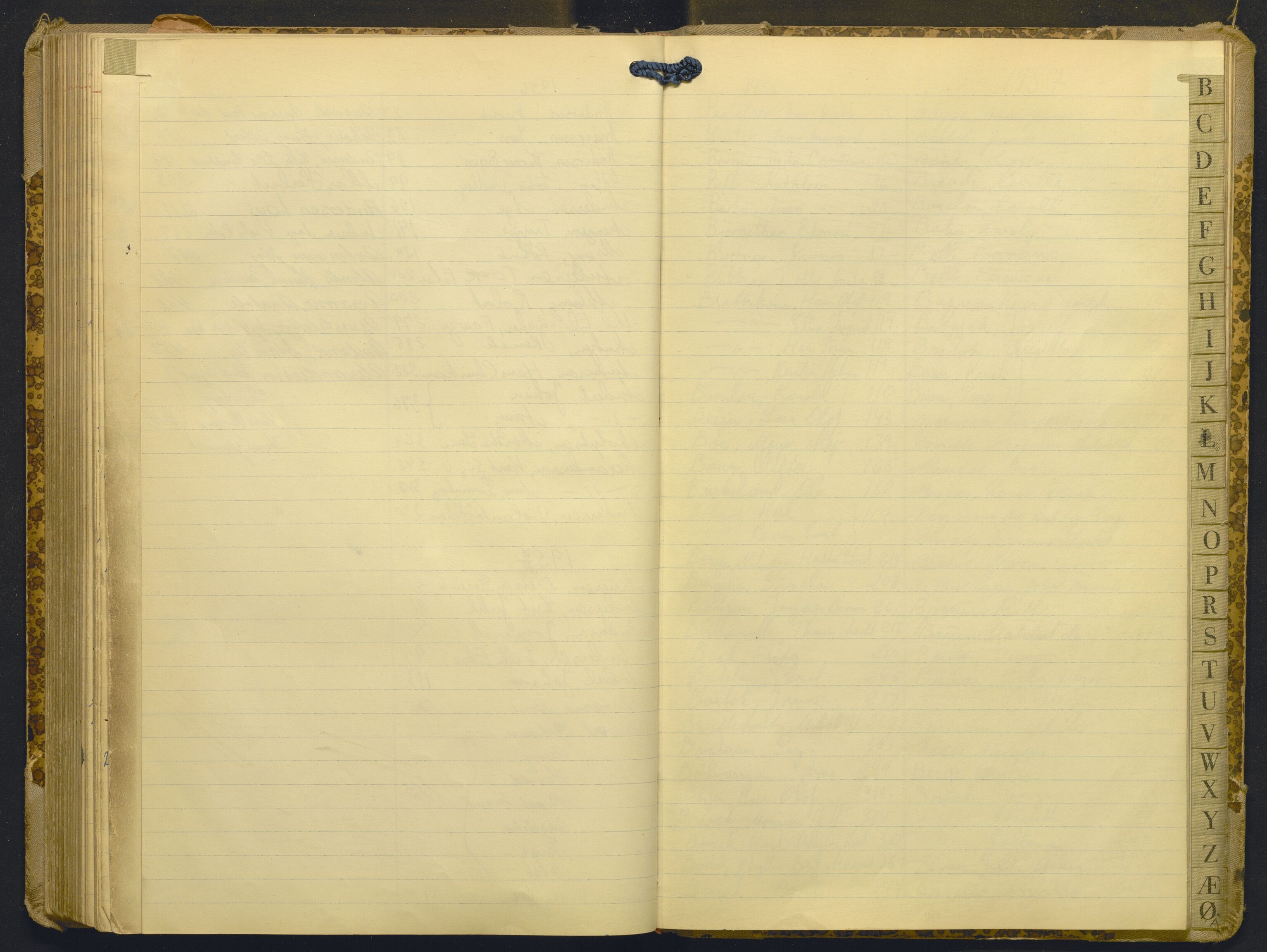 Hordaland politidistrikt, AV/SAB-A-64101/K/Ka/L0006: Framandsakjournal med register, 1956-1957