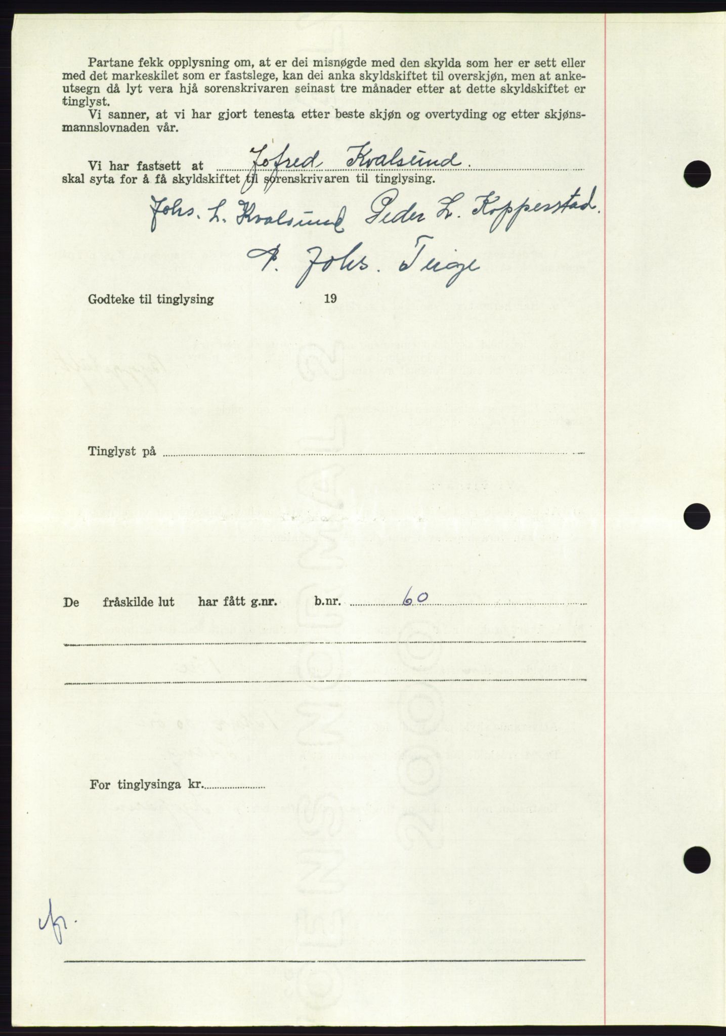 Søre Sunnmøre sorenskriveri, AV/SAT-A-4122/1/2/2C/L0102: Pantebok nr. 28A, 1955-1956, Dagboknr: 2547/1955