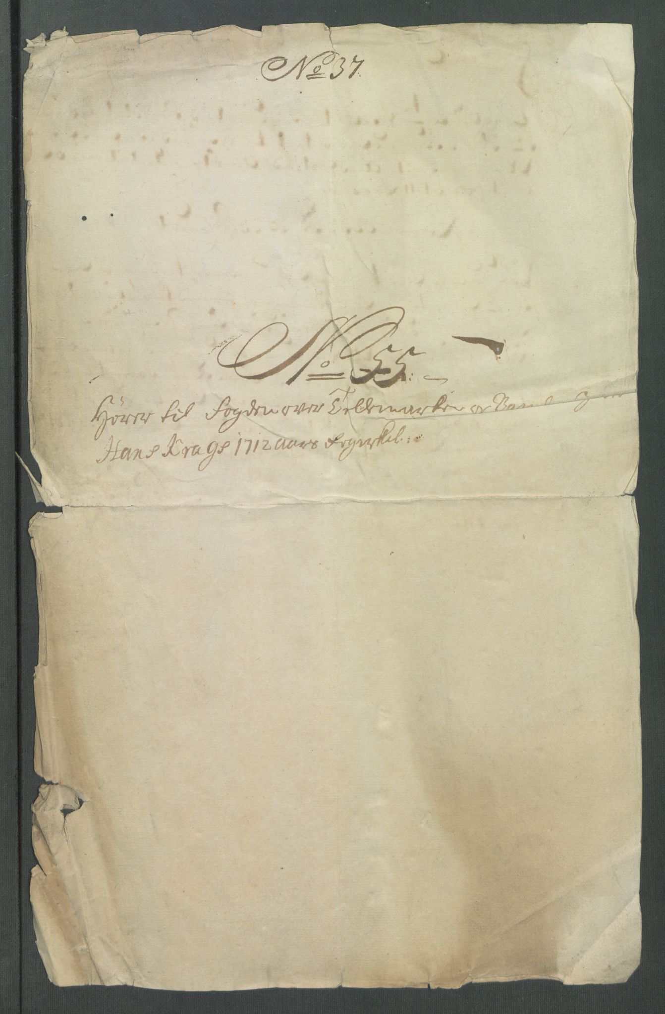 Rentekammeret inntil 1814, Reviderte regnskaper, Fogderegnskap, AV/RA-EA-4092/R36/L2123: Fogderegnskap Øvre og Nedre Telemark og Bamble, 1712, s. 394