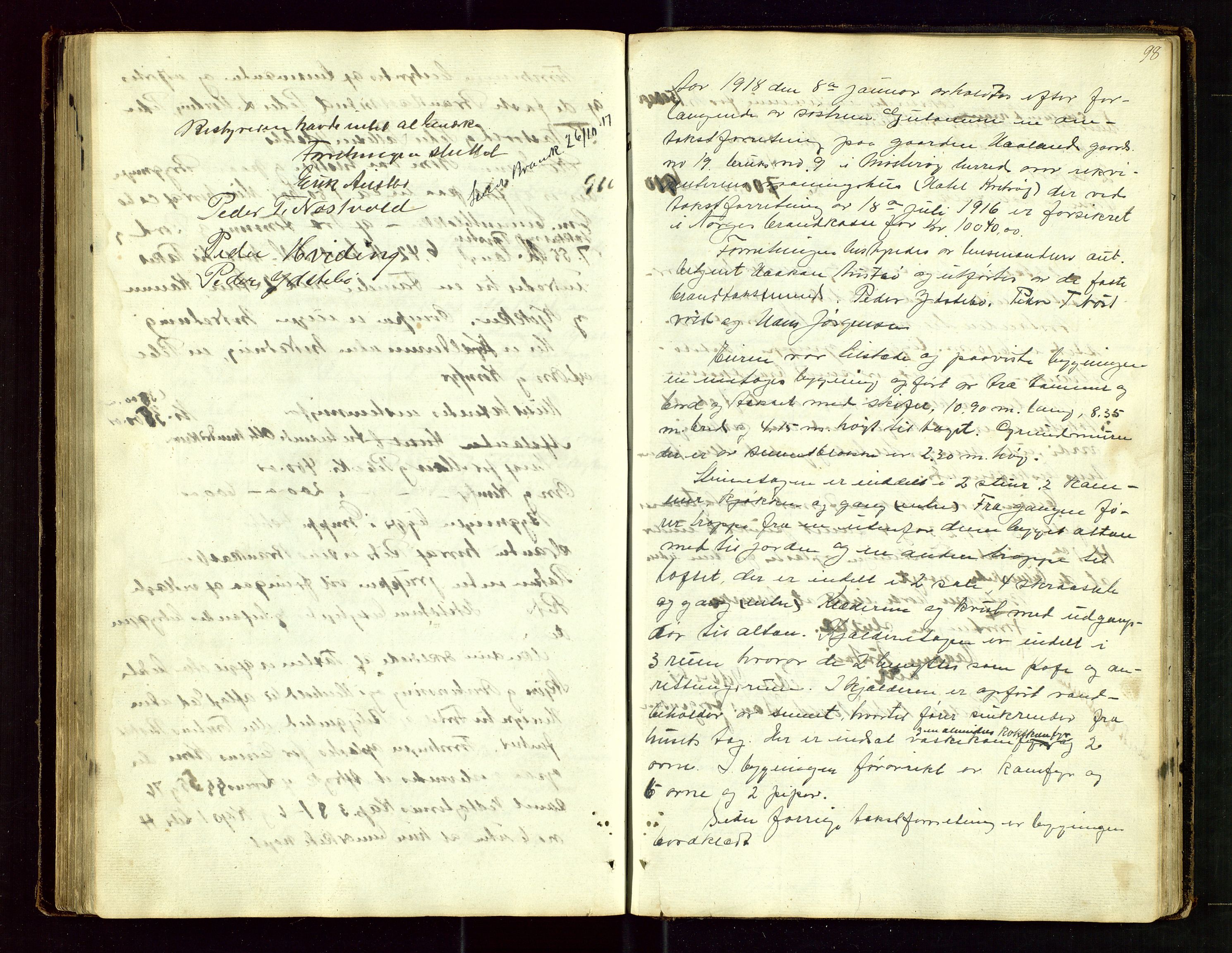 Rennesøy lensmannskontor, SAST/A-100165/Goa/L0001: "Brandtaxations-Protocol for Rennesøe Thinglag", 1846-1923, s. 97b-98a