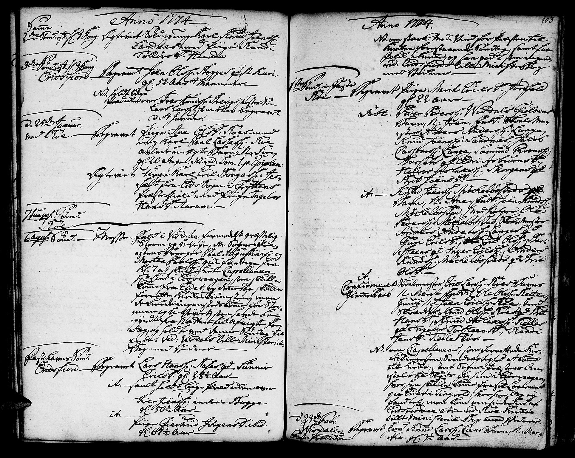 Ministerialprotokoller, klokkerbøker og fødselsregistre - Møre og Romsdal, AV/SAT-A-1454/551/L0621: Ministerialbok nr. 551A01, 1757-1803, s. 103