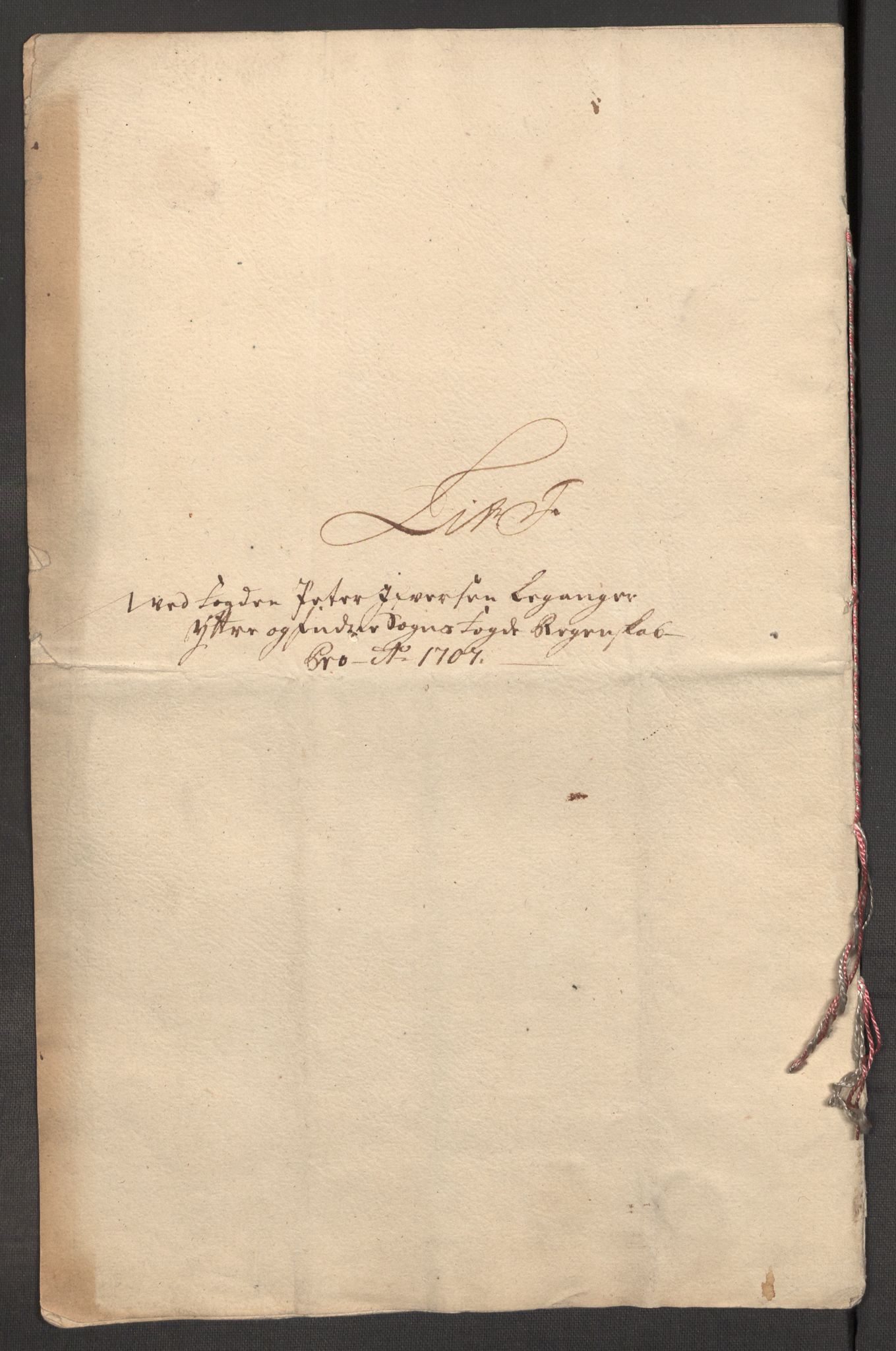 Rentekammeret inntil 1814, Reviderte regnskaper, Fogderegnskap, RA/EA-4092/R52/L3314: Fogderegnskap Sogn, 1705-1707, s. 553