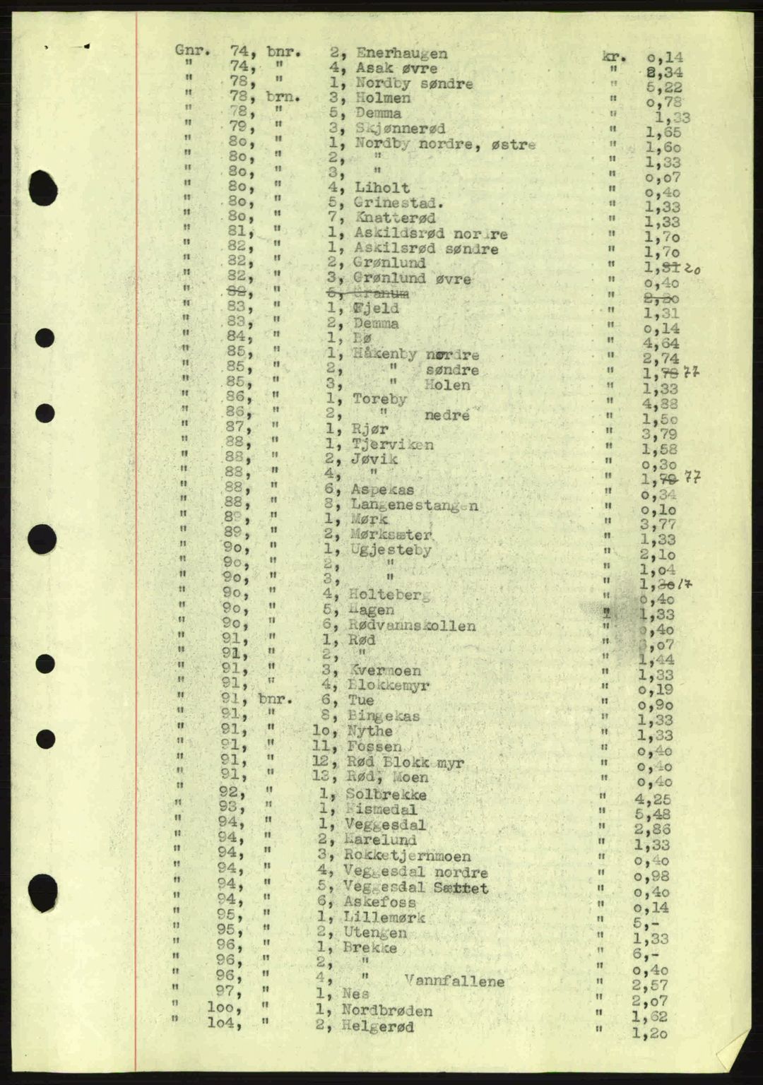 Idd og Marker sorenskriveri, AV/SAO-A-10283/G/Gb/Gbc/L0002: Pantebok nr. B4-9a, 1939-1945, Dagboknr: 834/1941