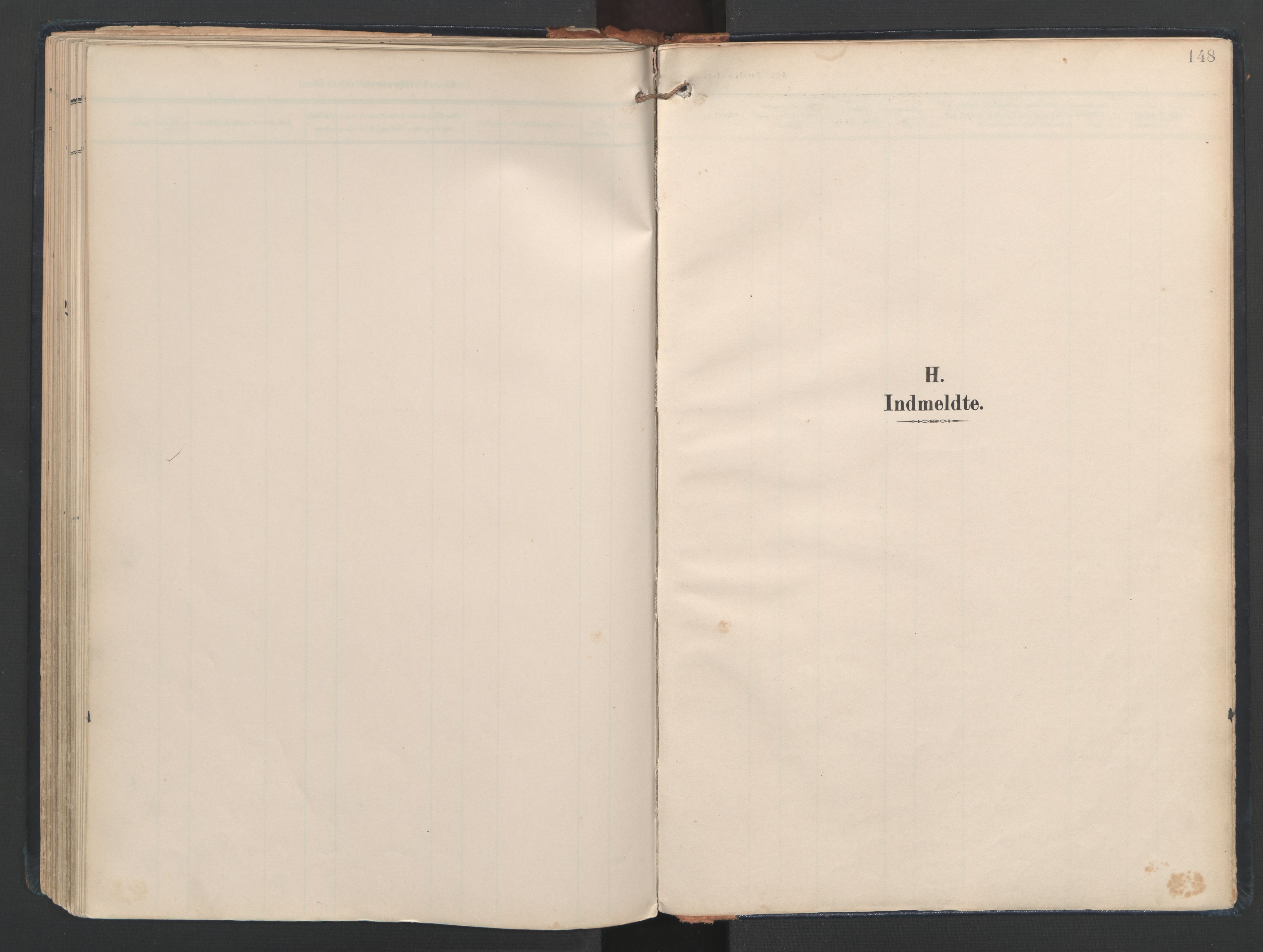 Askøy Sokneprestembete, AV/SAB-A-74101/H/Ha/Haa/Haad/L0001: Ministerialbok nr. D 1, 1902-1916, s. 148