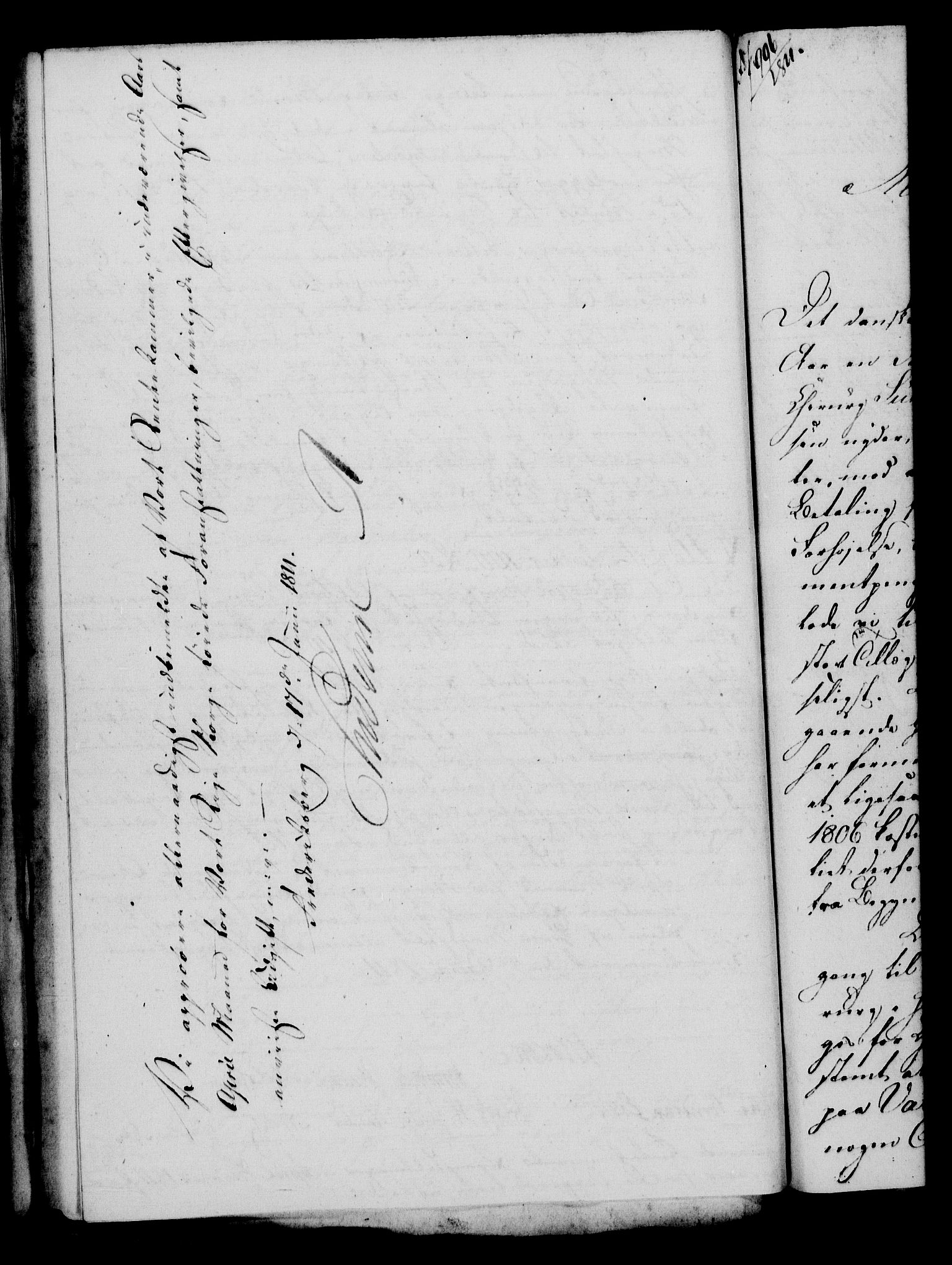 Rentekammeret, Kammerkanselliet, RA/EA-3111/G/Gf/Gfa/L0093: Norsk relasjons- og resolusjonsprotokoll (merket RK 52.93), 1811, s. 318