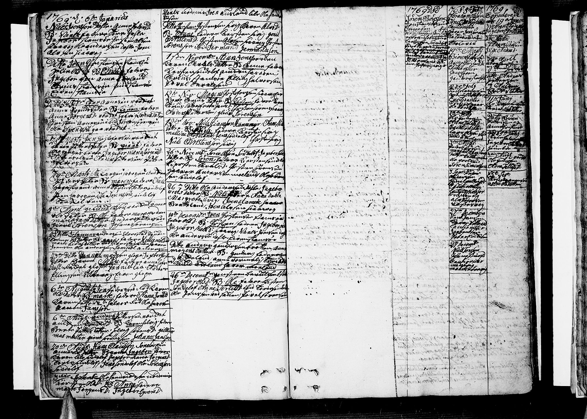 Søndeled sokneprestkontor, AV/SAK-1111-0038/F/Fb/L0001: Klokkerbok nr. B 1, 1746-1816, s. 23