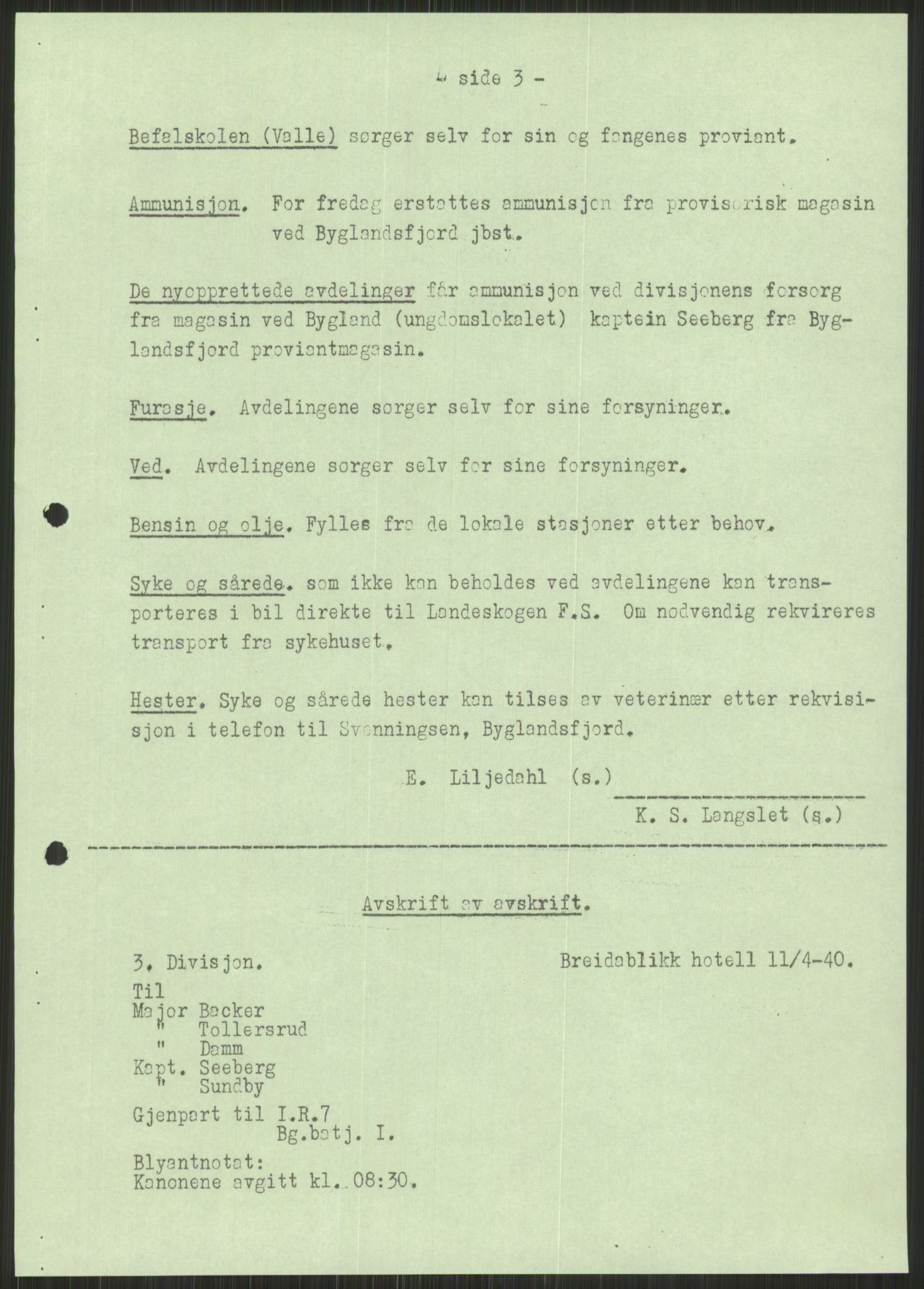 Forsvaret, Forsvarets krigshistoriske avdeling, AV/RA-RAFA-2017/Y/Yb/L0086: II-C-11-300  -  3. Divisjon., 1946-1955, s. 123